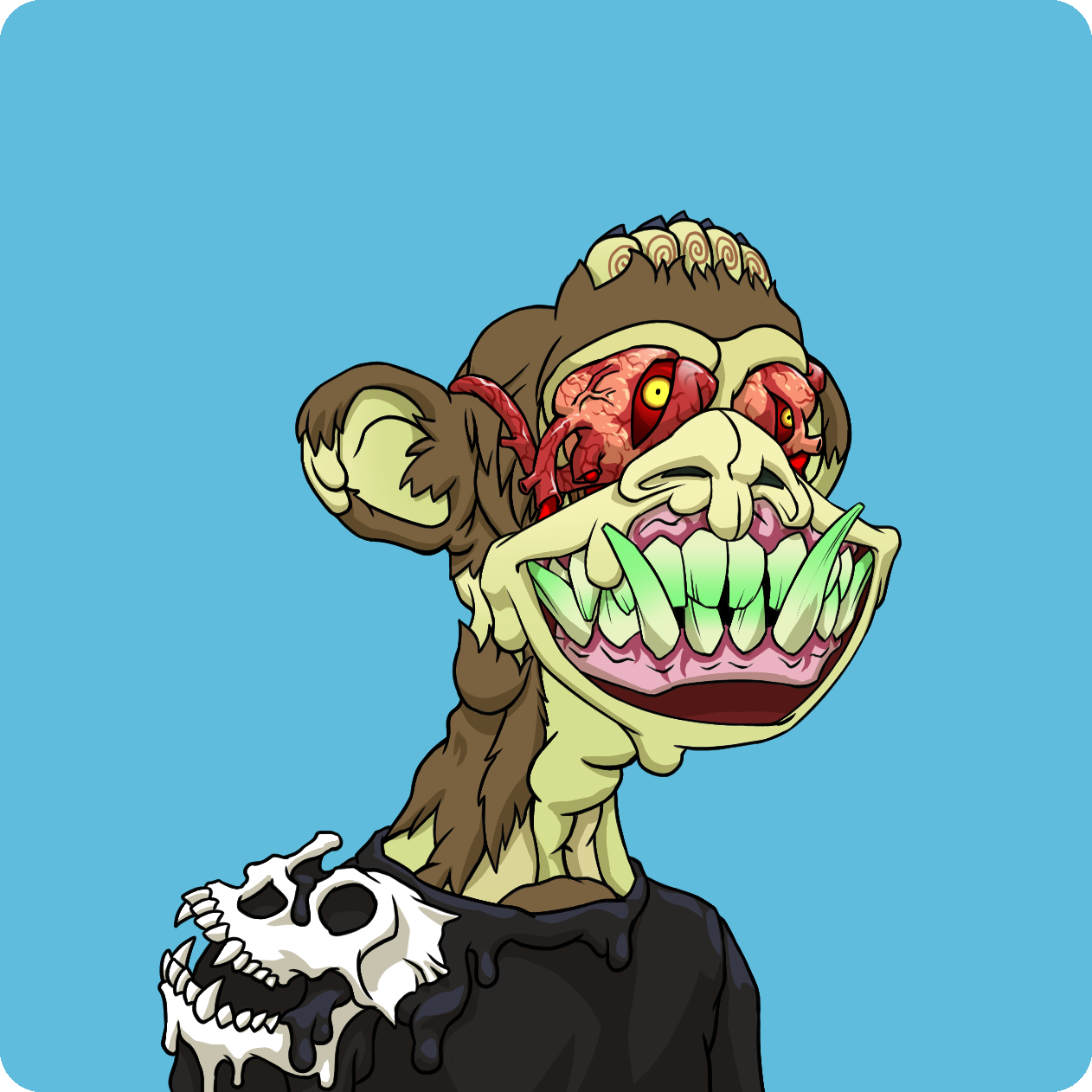 Yuga Labs - Mutant Ape Yacht Club - NFT # 20715