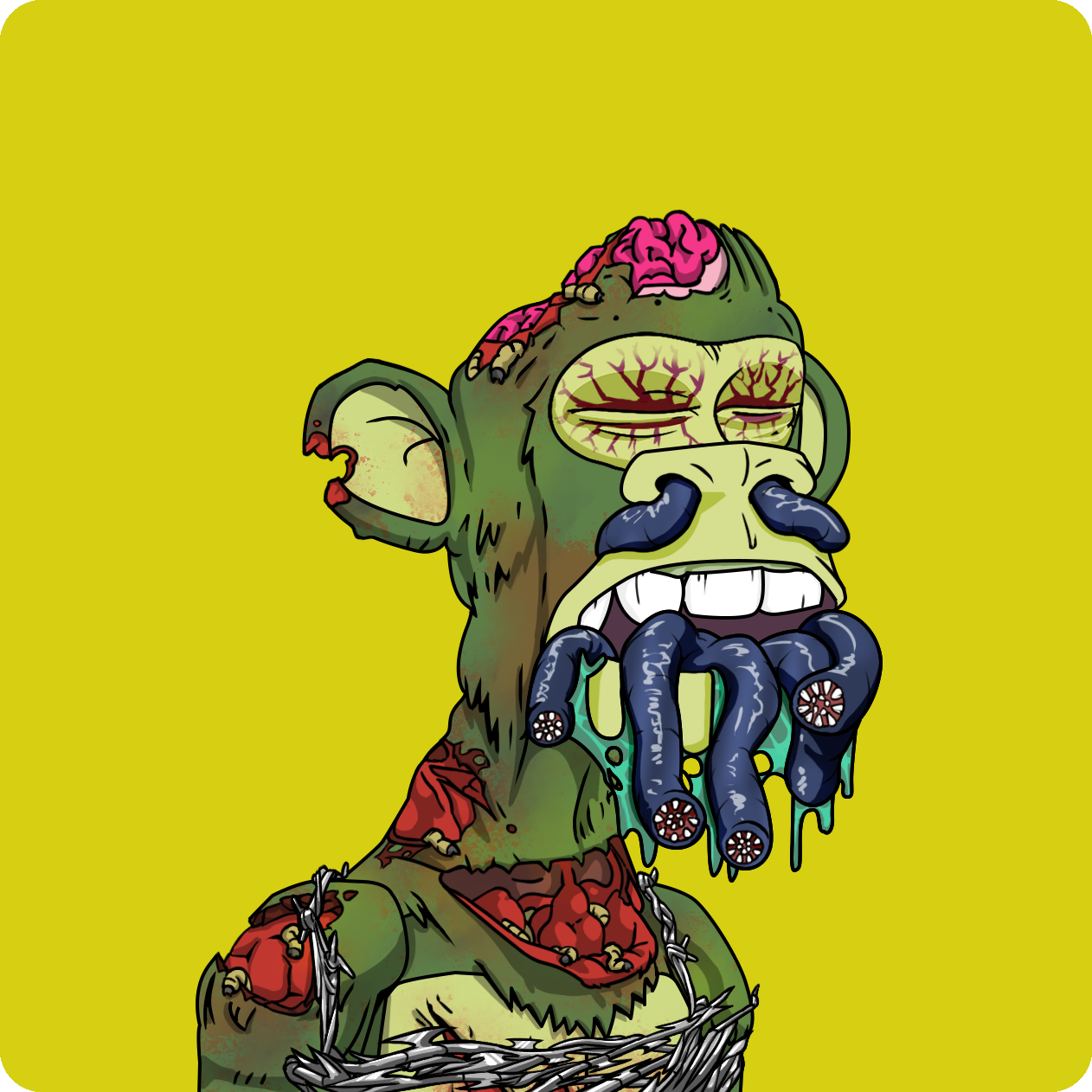 Yuga Labs - Mutant Ape Yacht Club - NFT # 1805