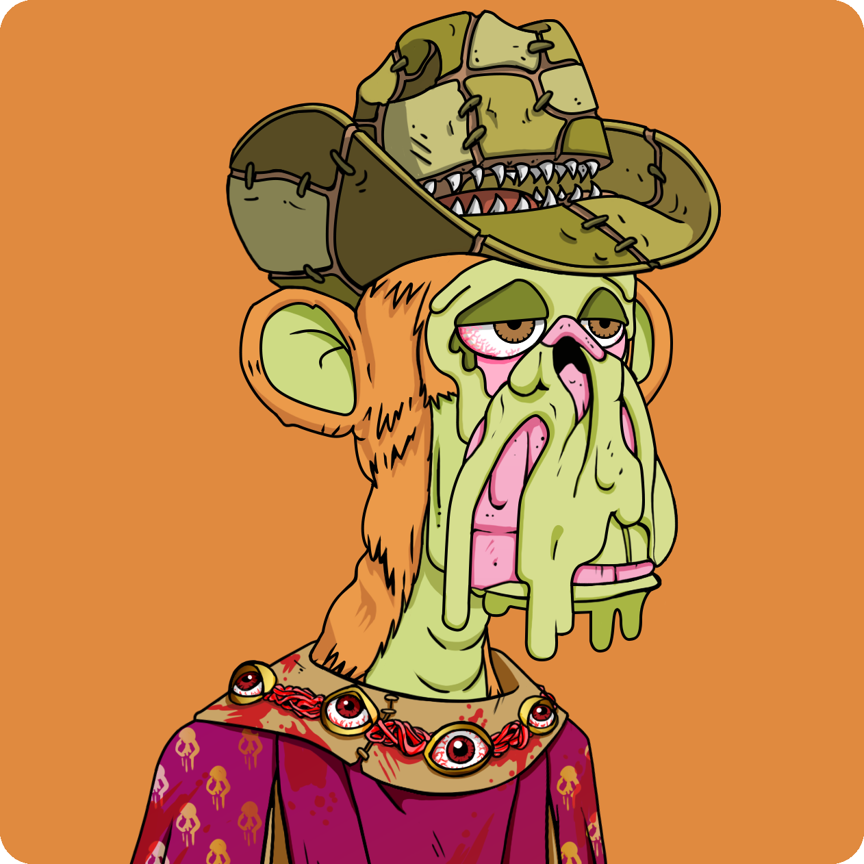 Yuga Labs - Mutant Ape Yacht Club - NFT # 2512