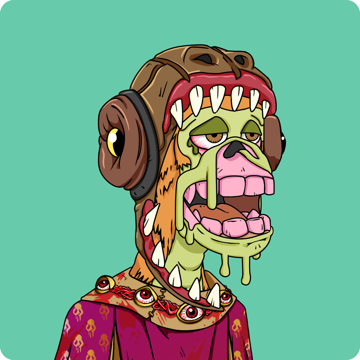 Yuga Labs - Mutant Ape Yacht Club - NFT # 2814