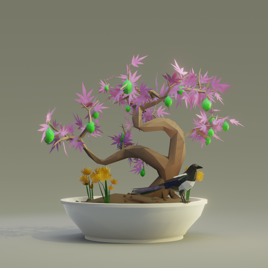 ZENFT Garden Society - Bonsai - Bonsai #341 - NFT # 341