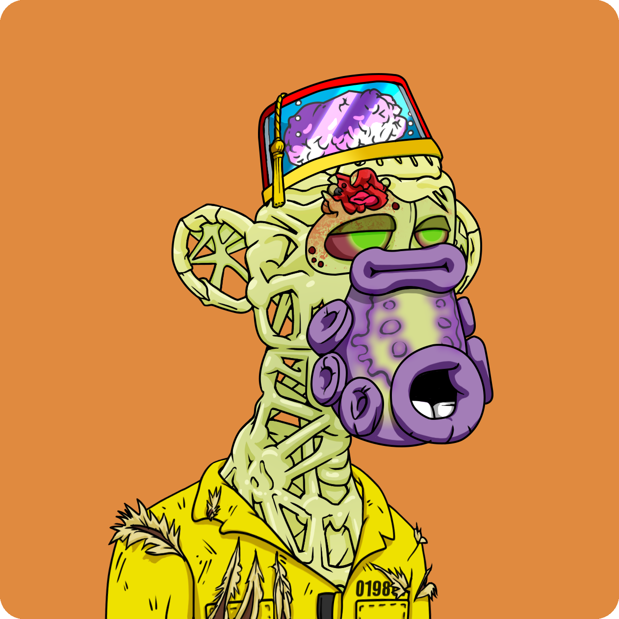 Yuga Labs - Mutant Ape Yacht Club - NFT # 16918