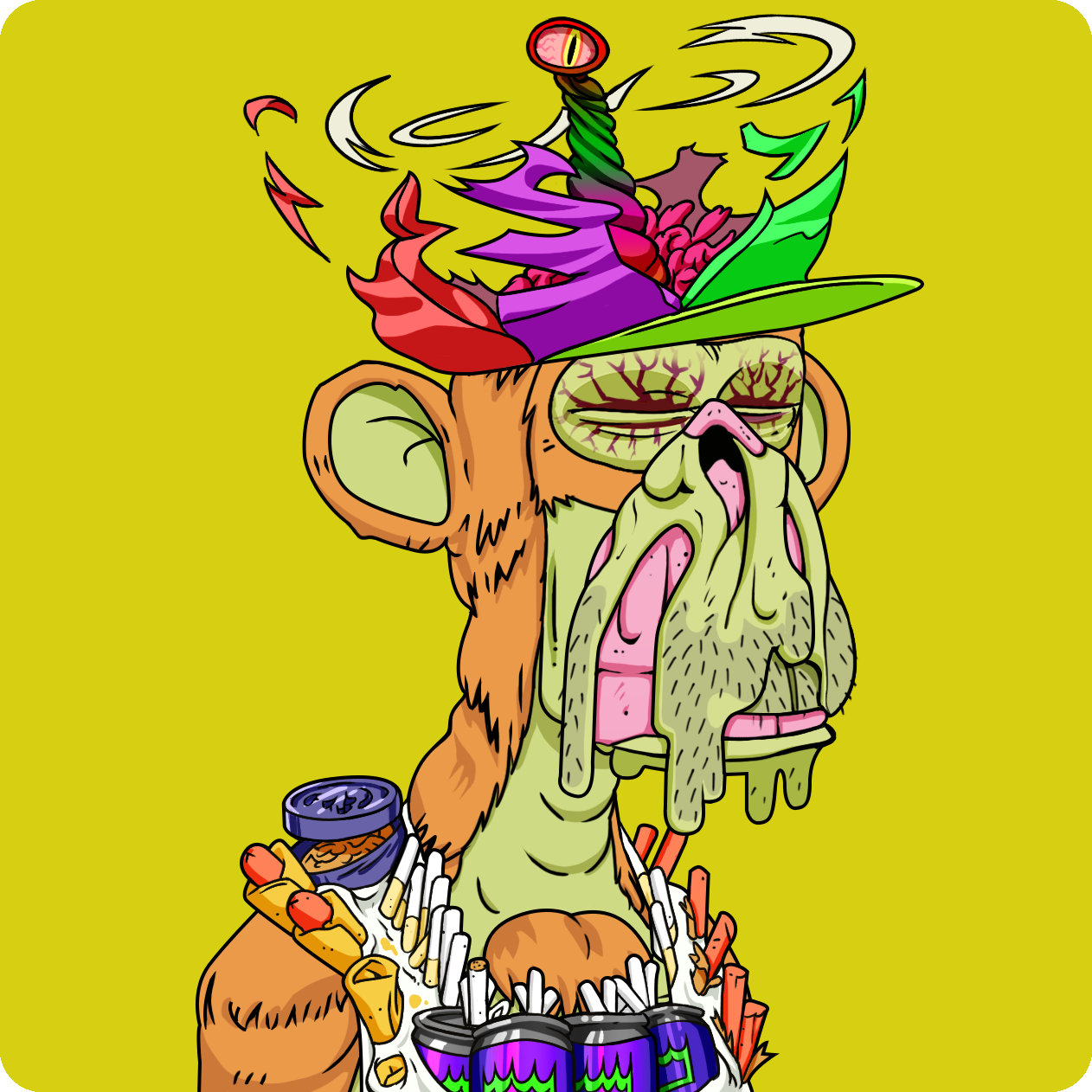 Yuga Labs - Mutant Ape Yacht Club - NFT # 9365