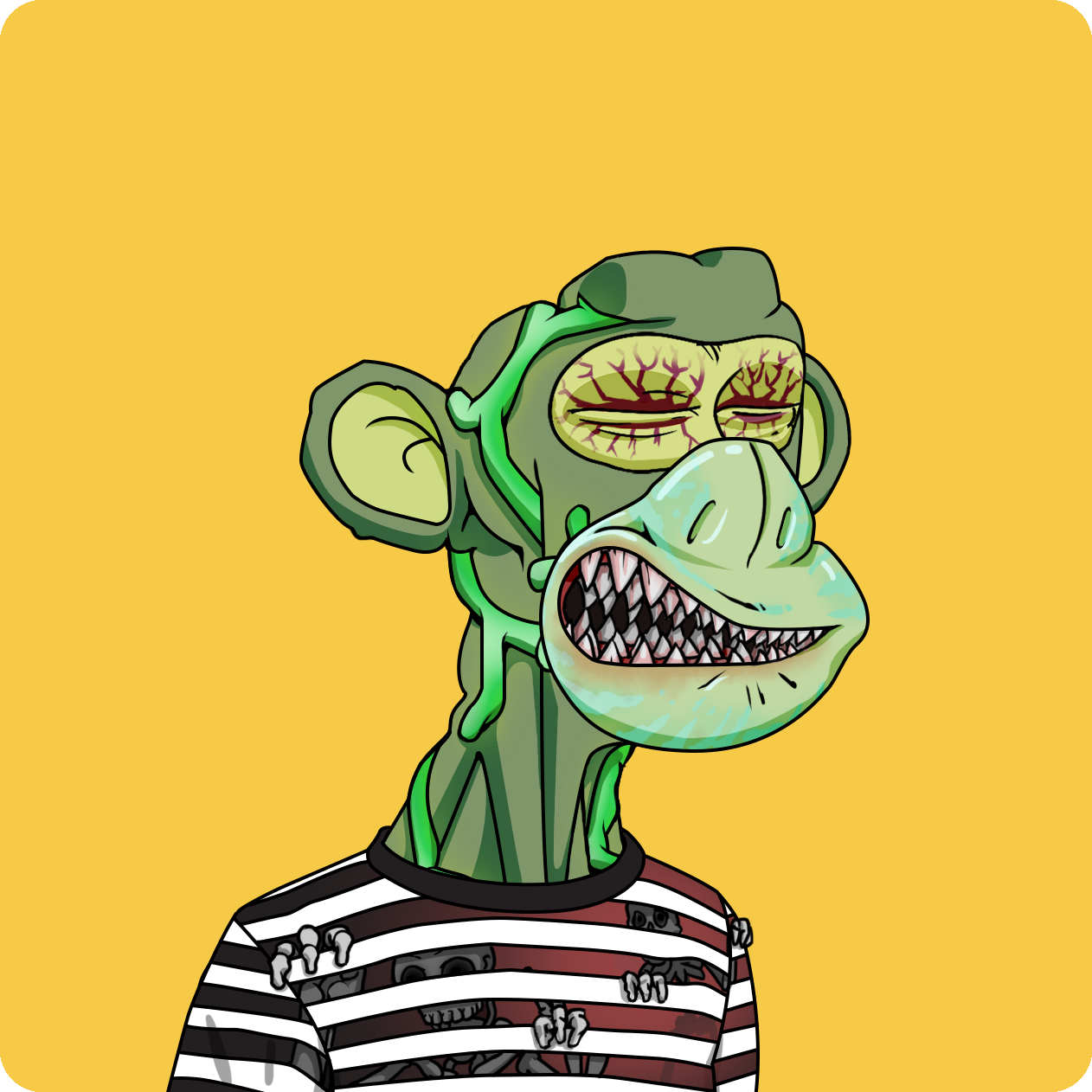 Yuga Labs - Mutant Ape Yacht Club - NFT # 17430