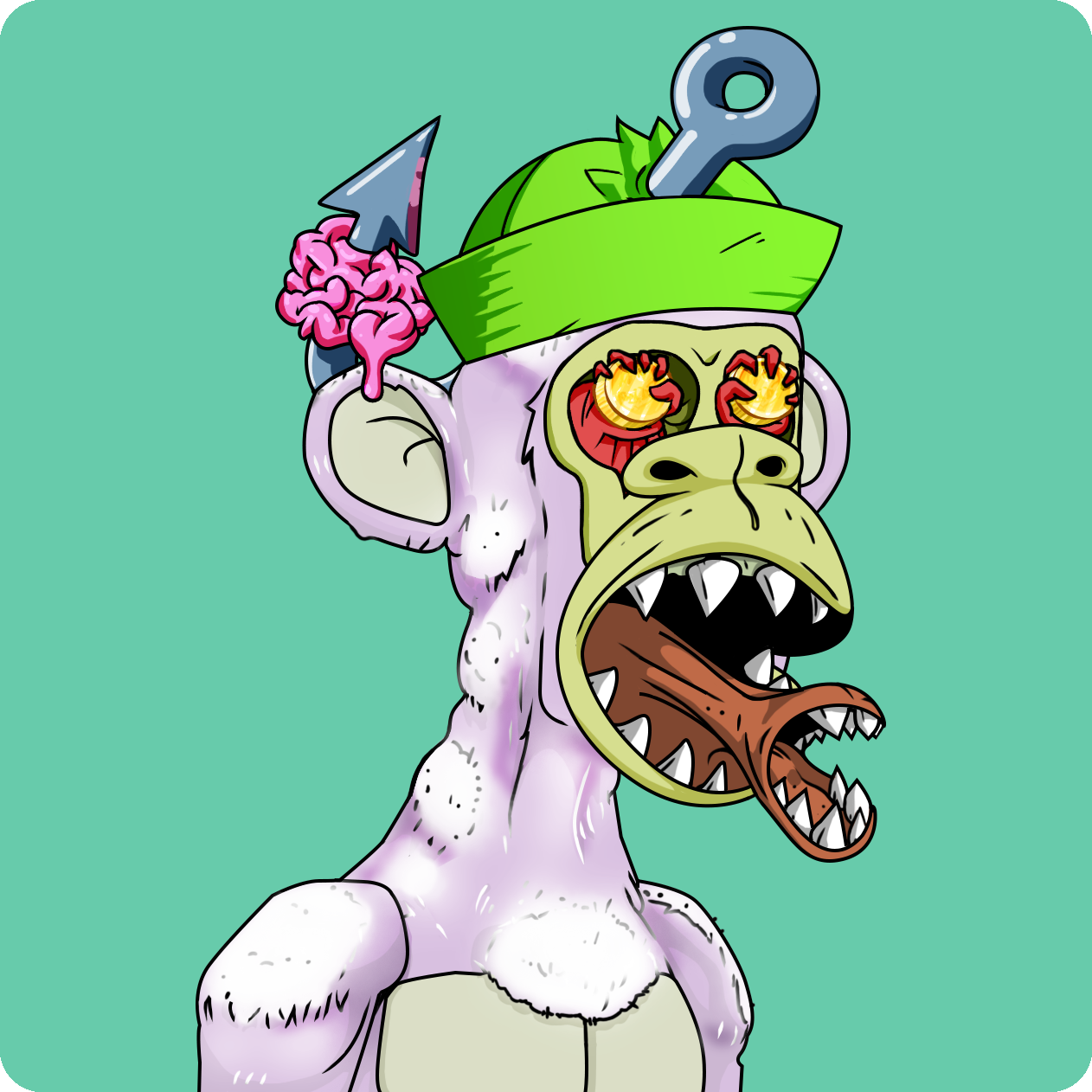 Yuga Labs - Mutant Ape Yacht Club - NFT # 24084