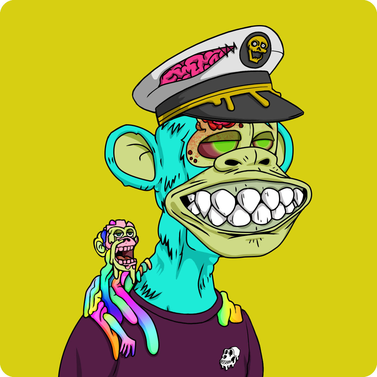 Yuga Labs - Mutant Ape Yacht Club - NFT # 8643