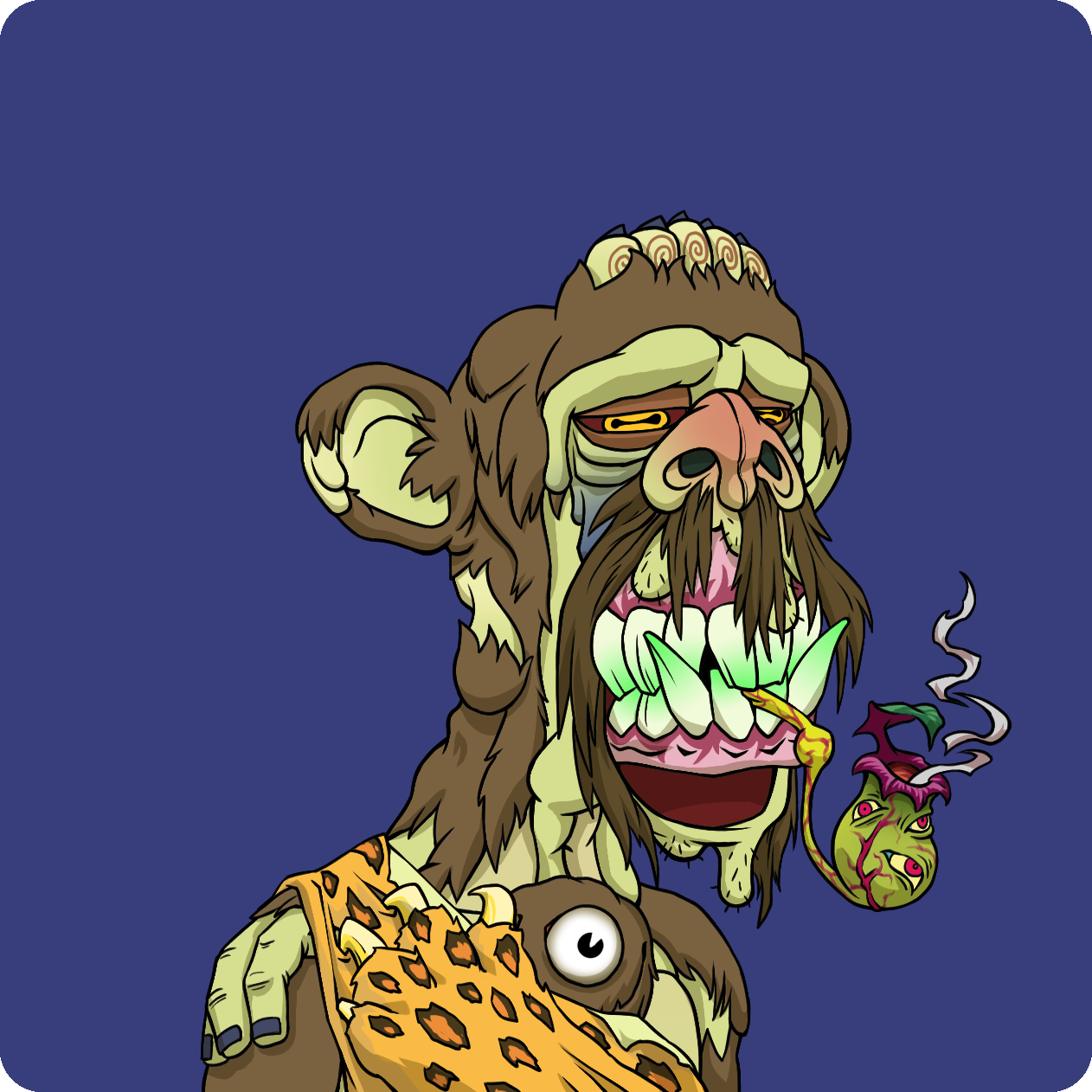 Yuga Labs - Mutant Ape Yacht Club - NFT # 3493