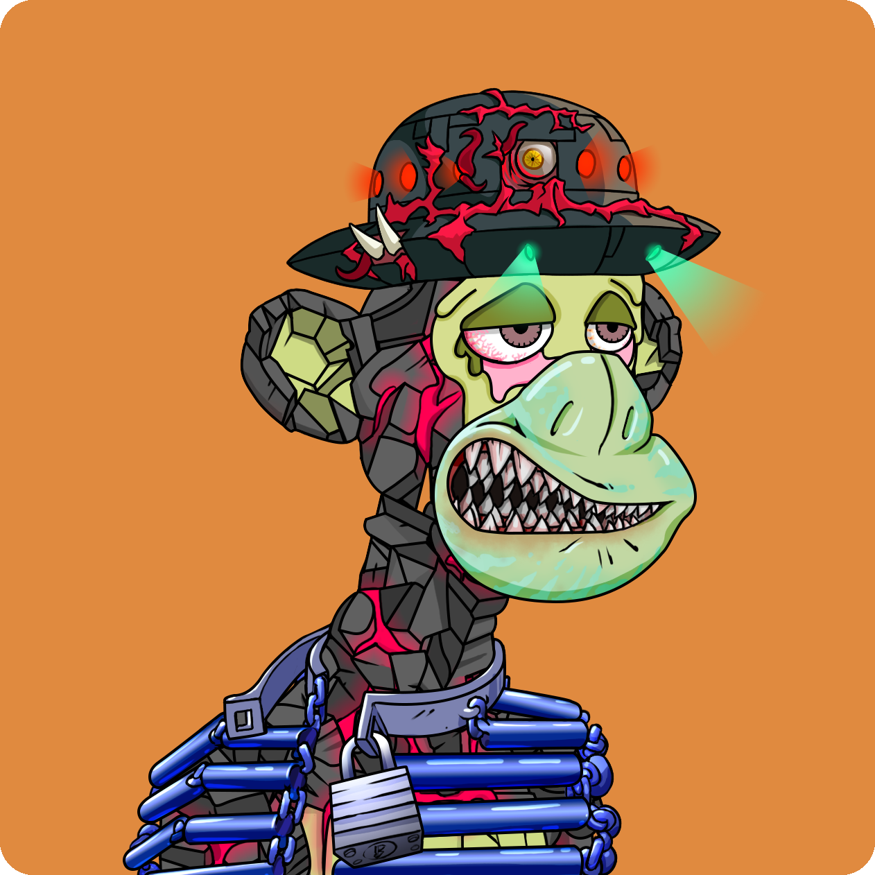 Yuga Labs - Mutant Ape Yacht Club - NFT # 22484