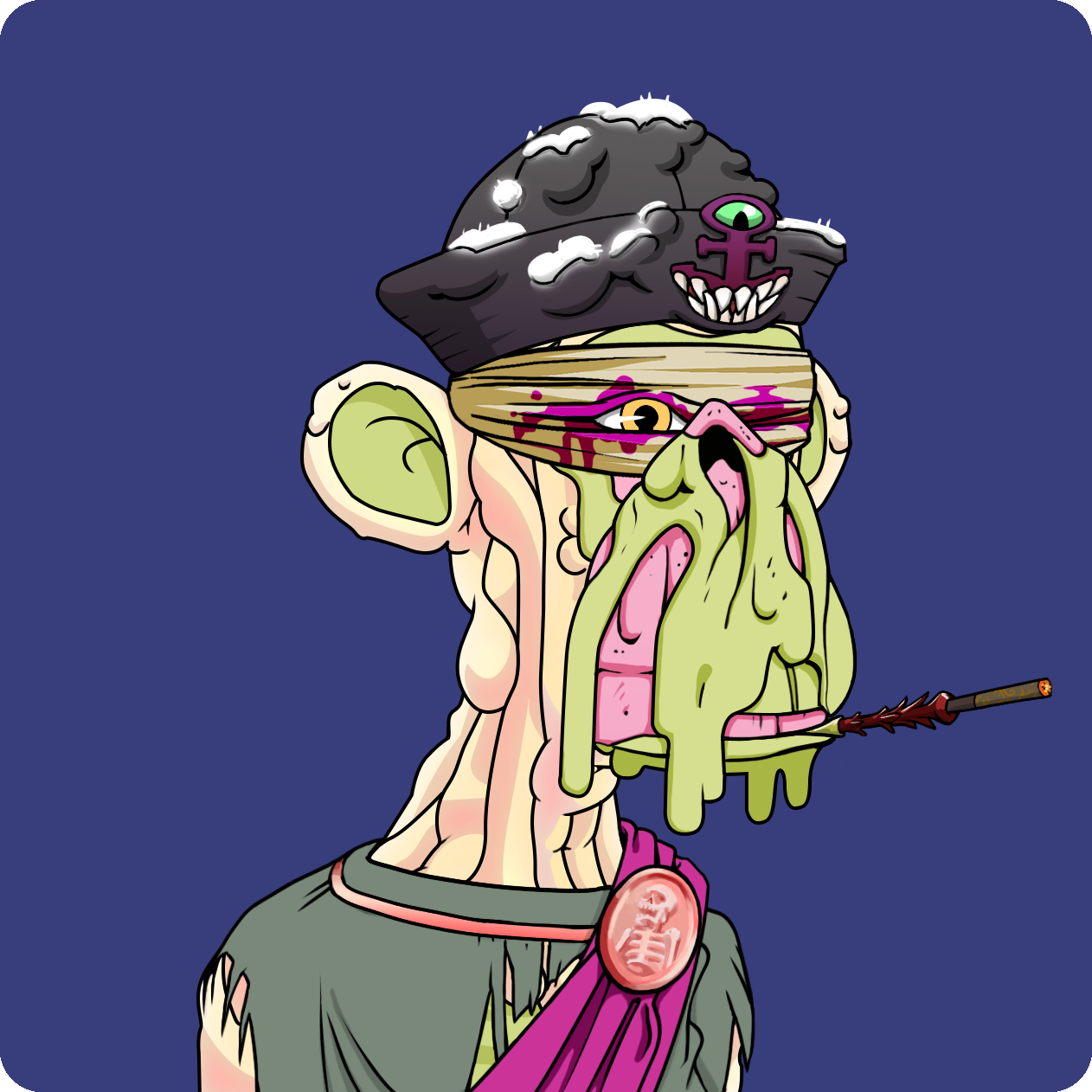 Yuga Labs - Mutant Ape Yacht Club - NFT # 8486