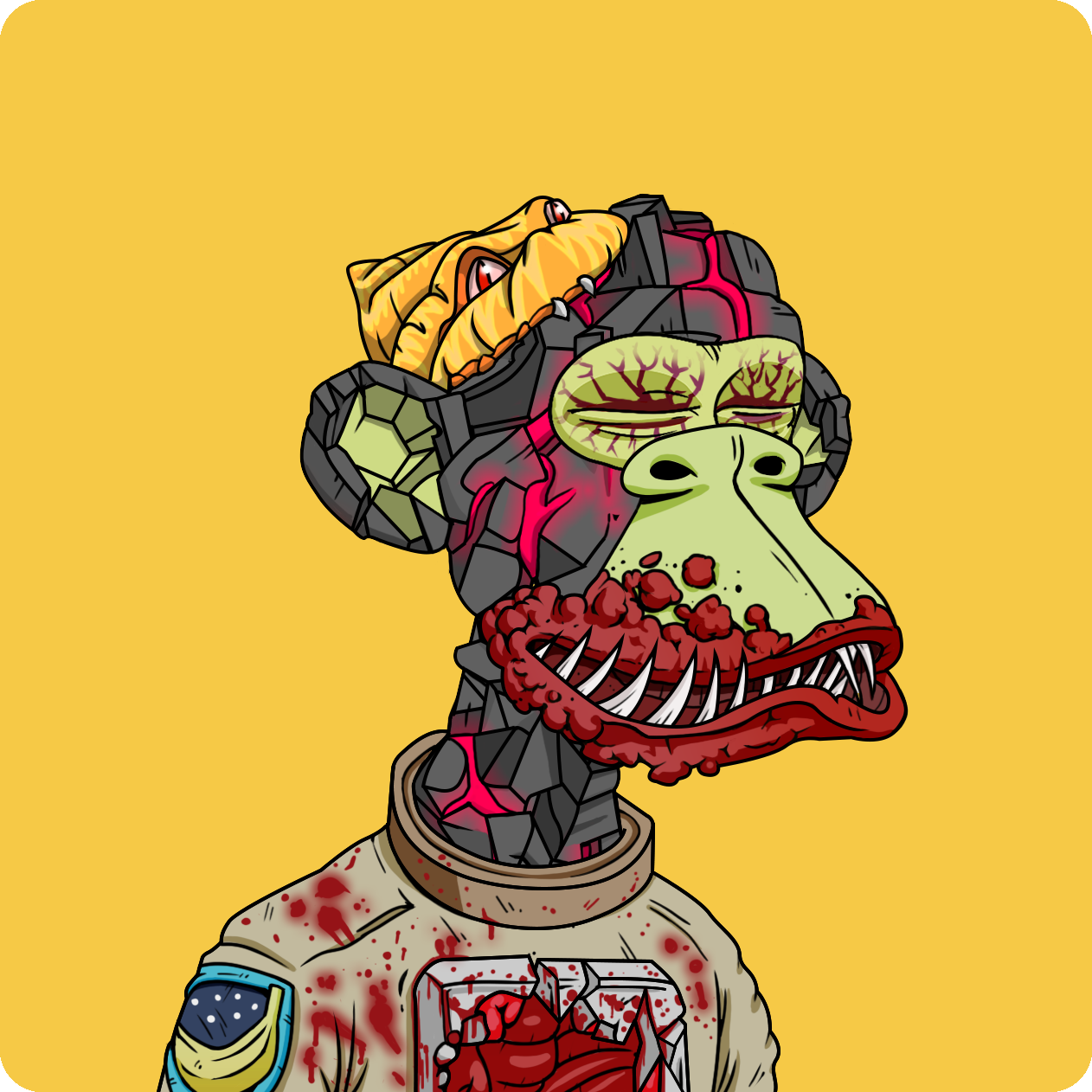 Yuga Labs - Mutant Ape Yacht Club - NFT # 16954