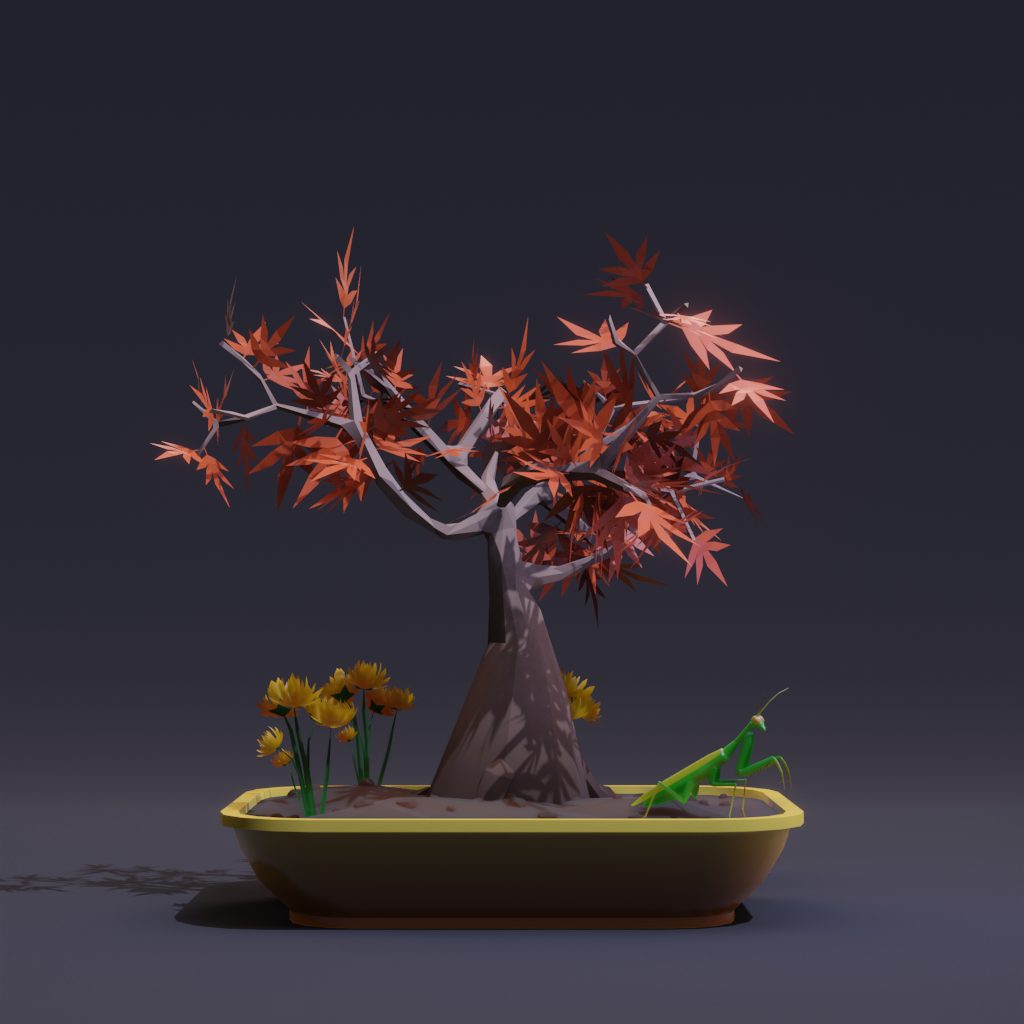 ZENFT Garden Society - Bonsai - Bonsai #8736 - NFT # 8736