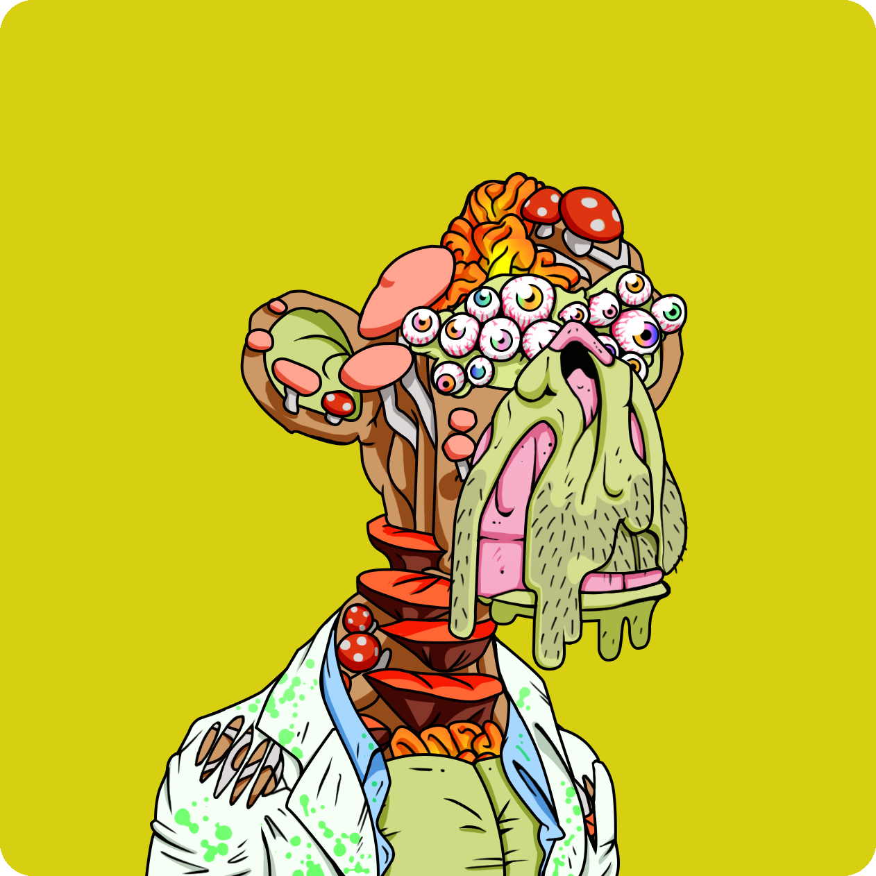 Yuga Labs - Mutant Ape Yacht Club - NFT # 14416