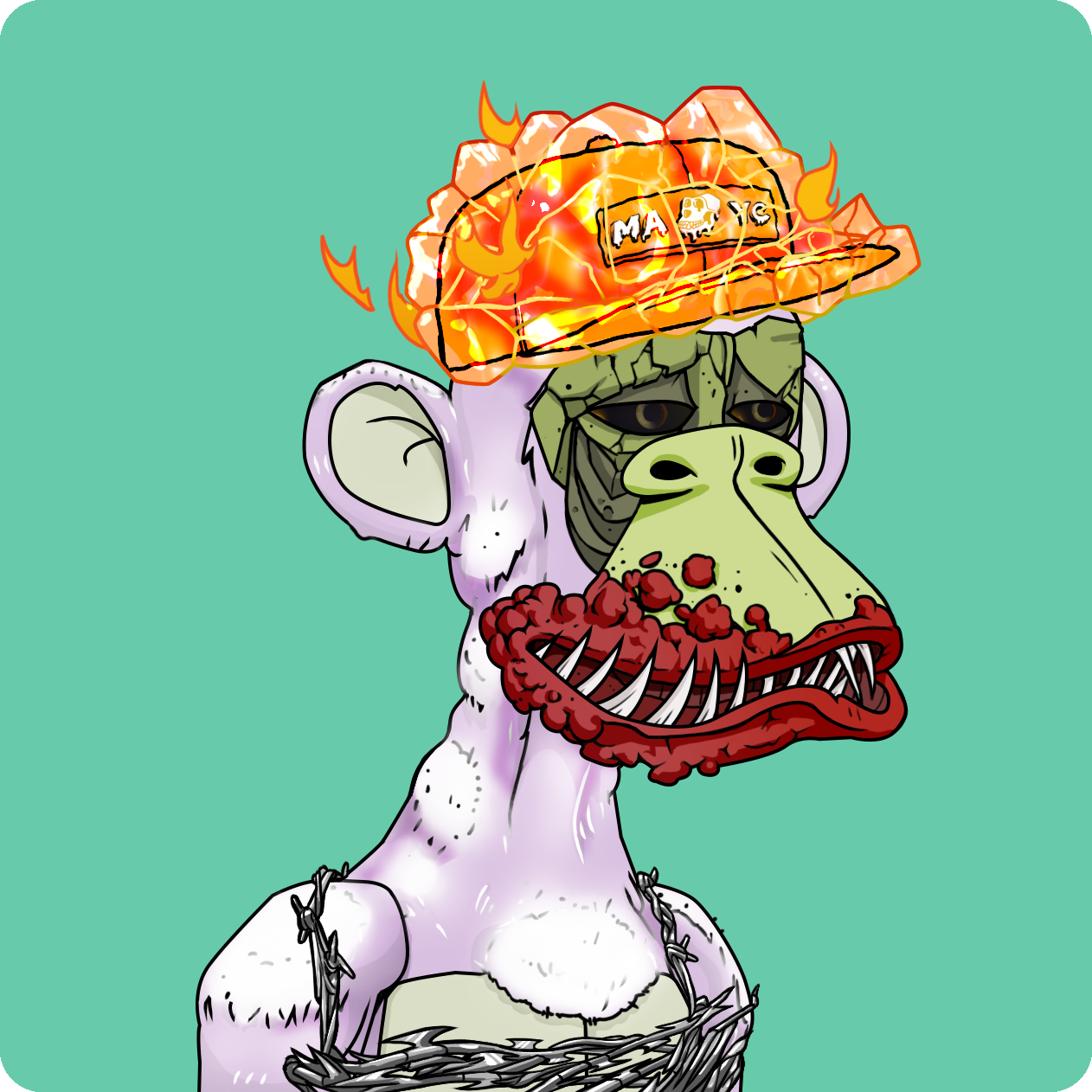 Yuga Labs - Mutant Ape Yacht Club - NFT # 16702