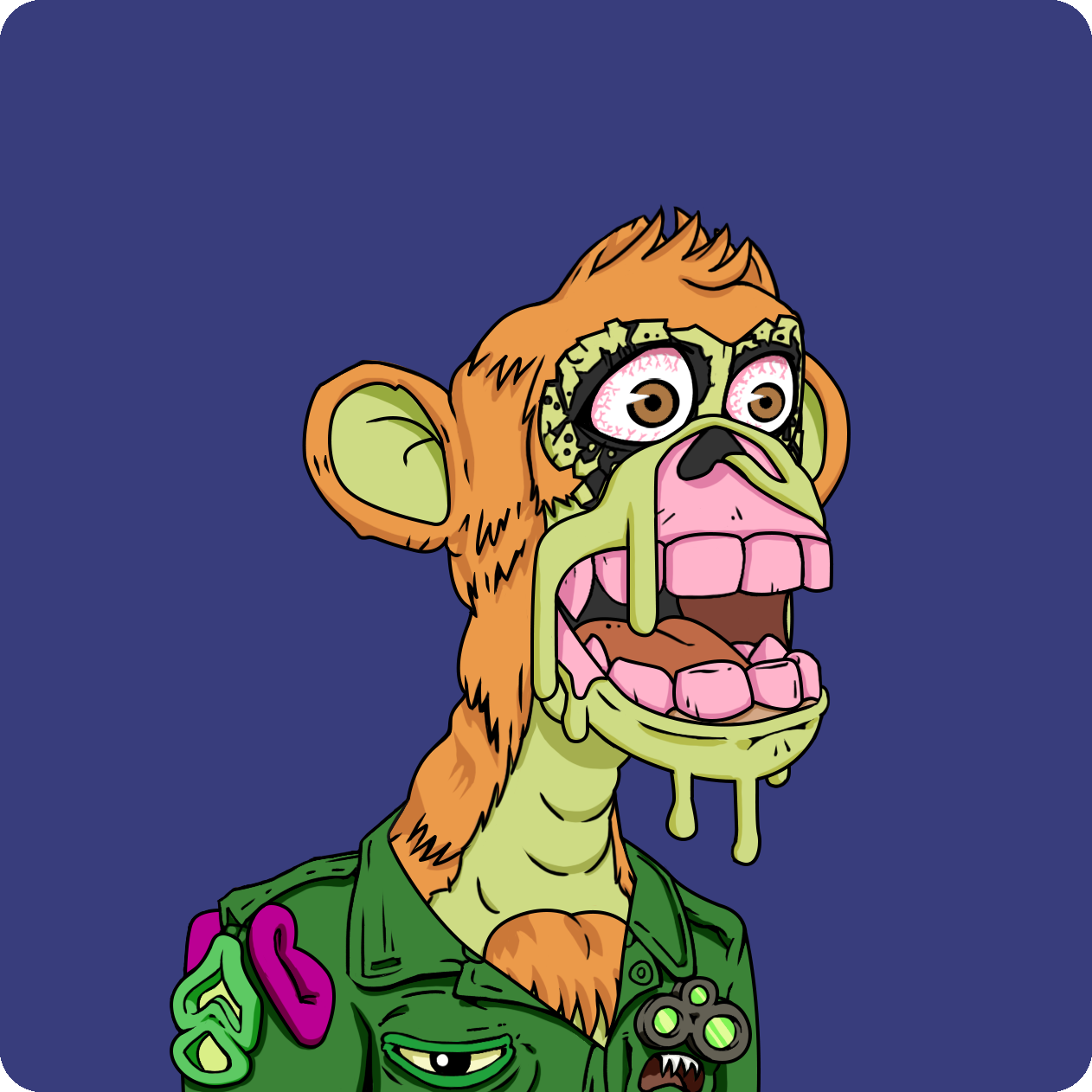 Yuga Labs - Mutant Ape Yacht Club - NFT # 24022