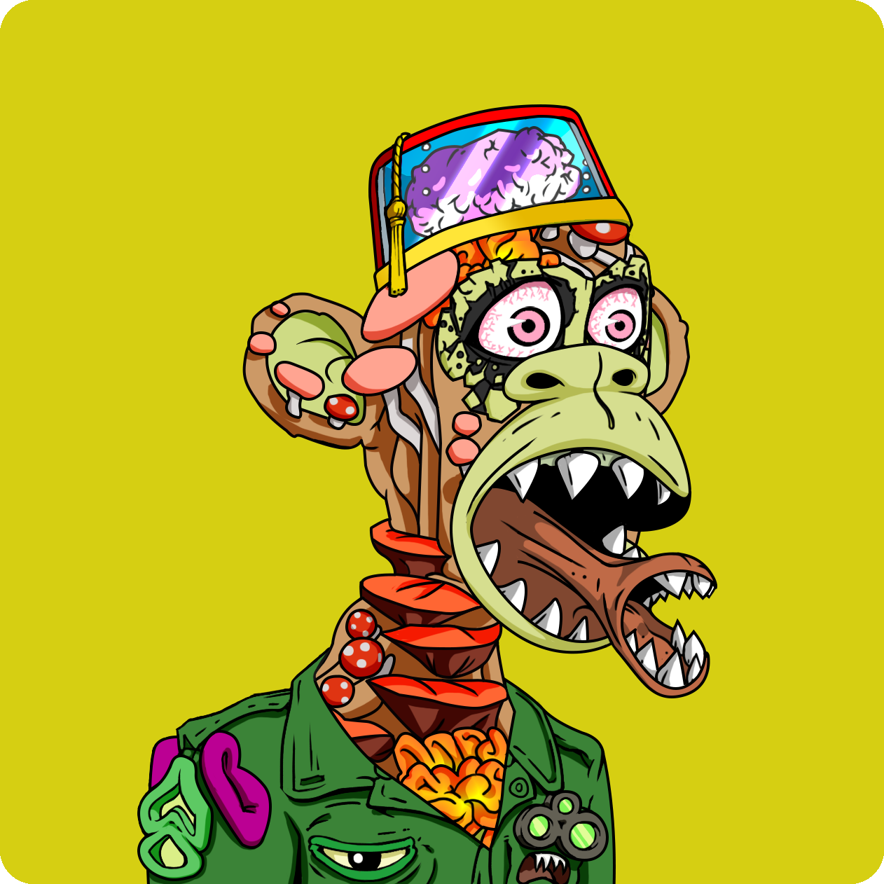 Yuga Labs - Mutant Ape Yacht Club - NFT # 7473