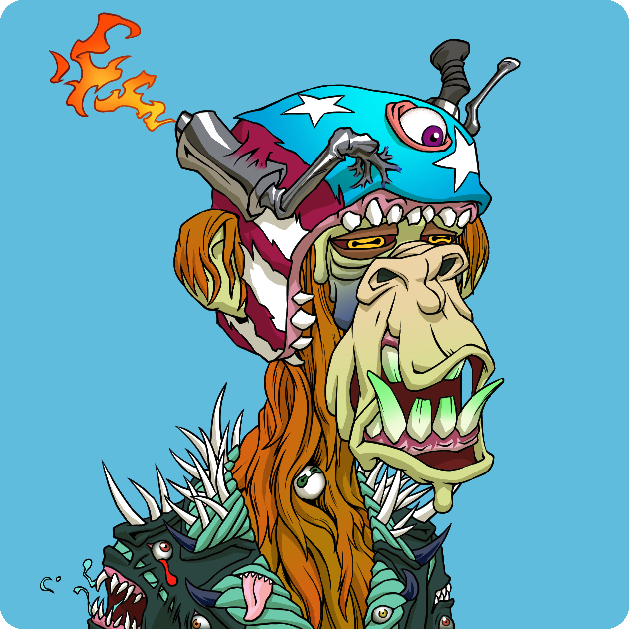 Yuga Labs - Mutant Ape Yacht Club - NFT # 5291