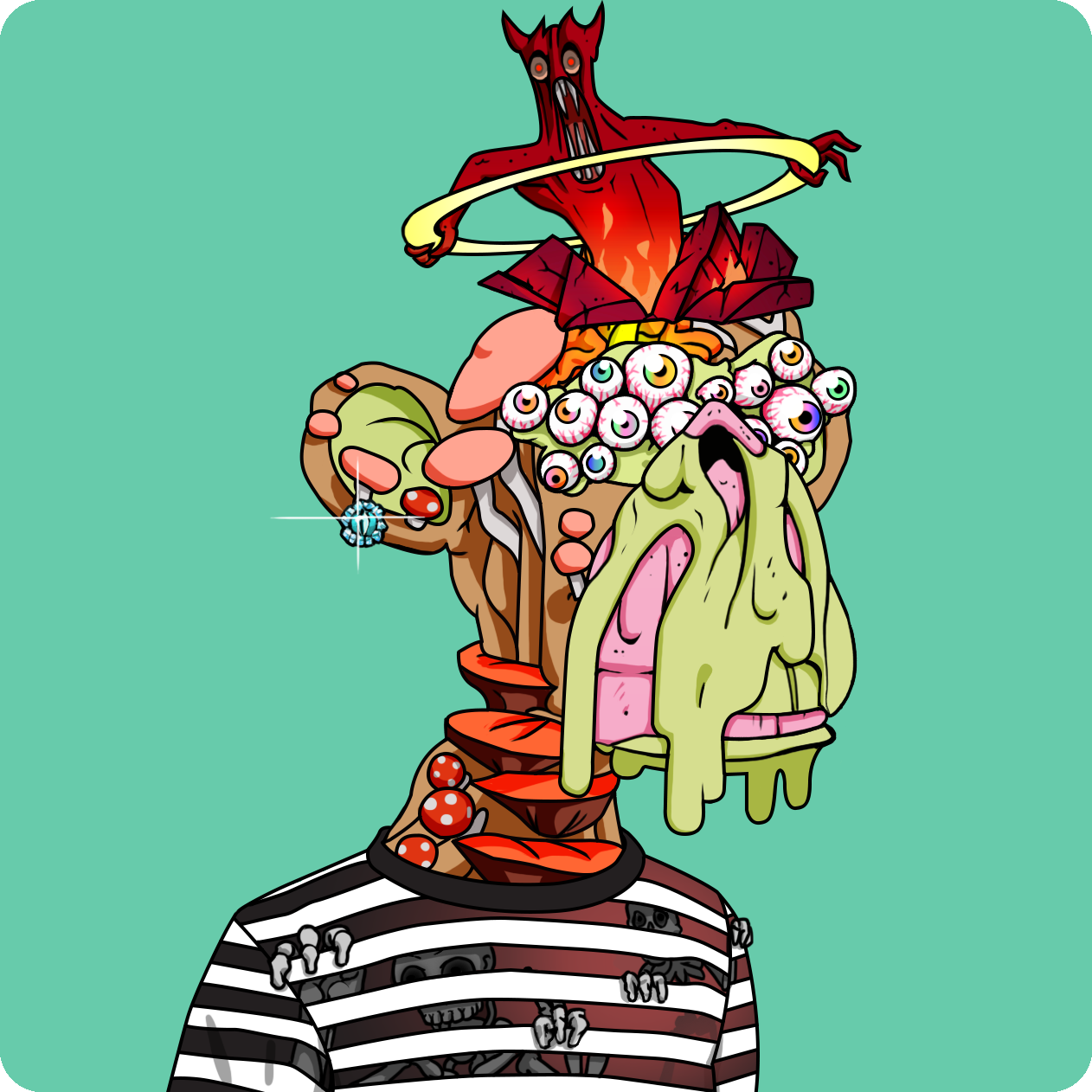 Yuga Labs - Mutant Ape Yacht Club - NFT # 14942