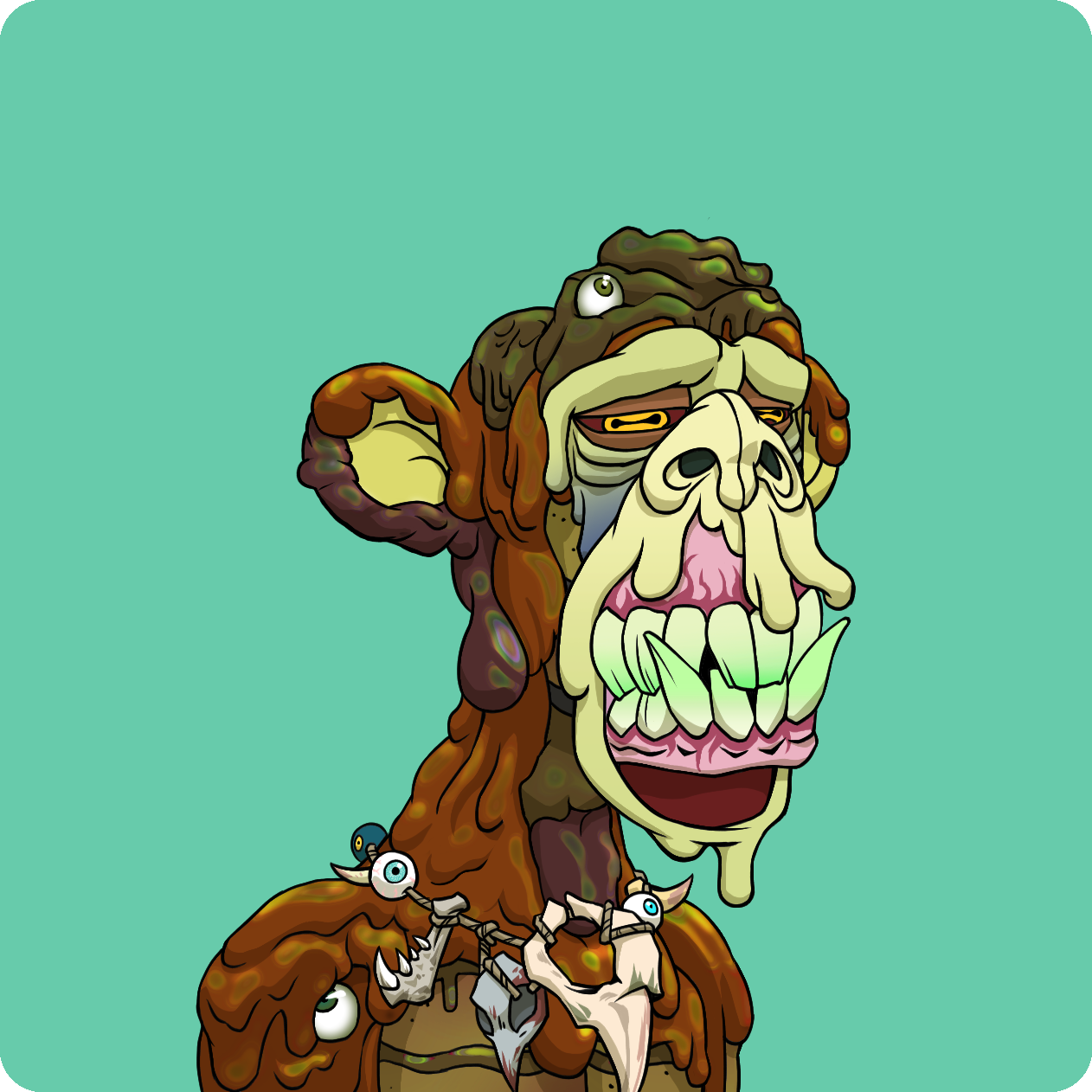 Yuga Labs - Mutant Ape Yacht Club - NFT # 2551