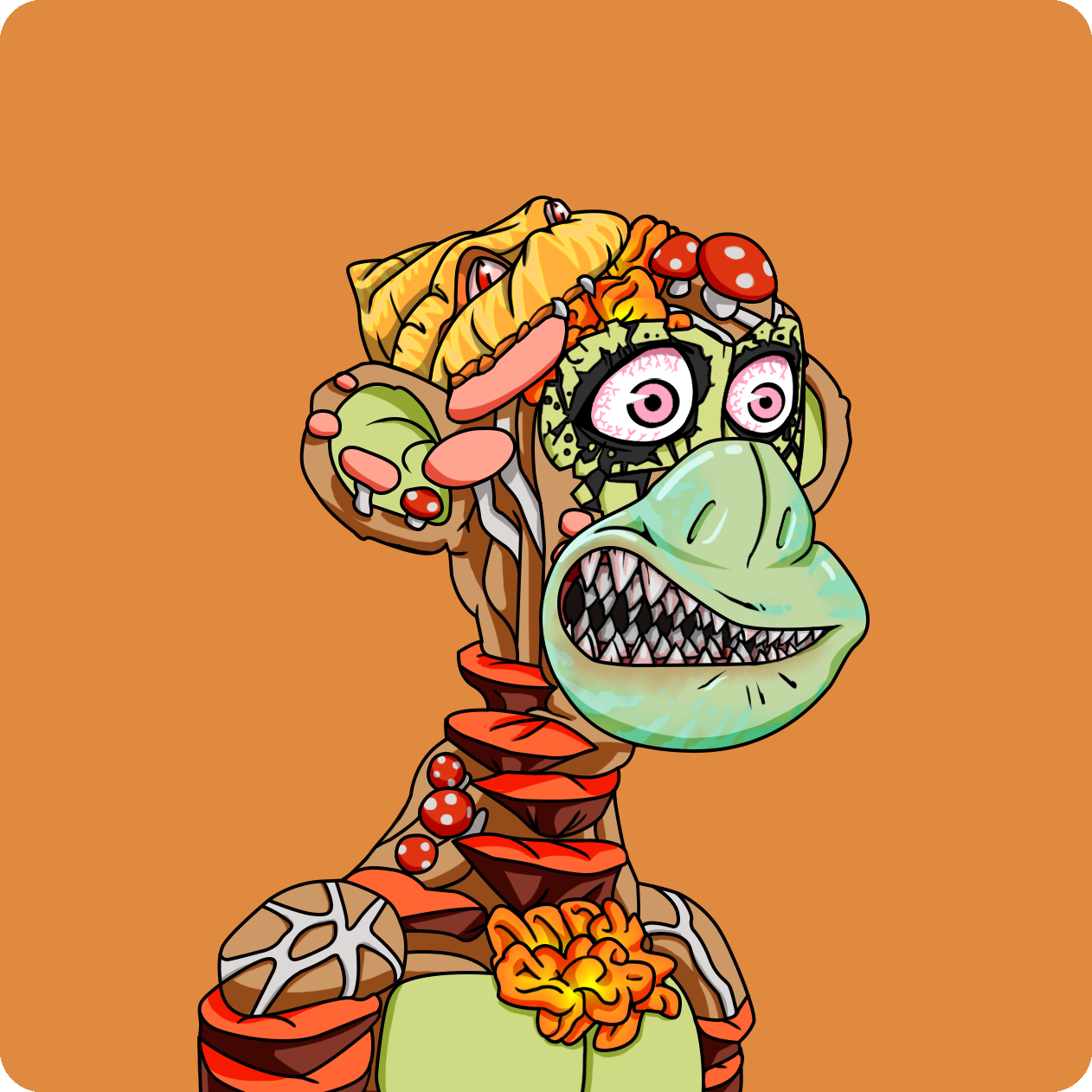 Yuga Labs - Mutant Ape Yacht Club - NFT # 13414