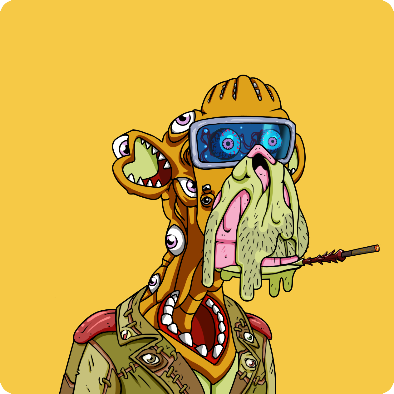 Yuga Labs - Mutant Ape Yacht Club - NFT # 11696