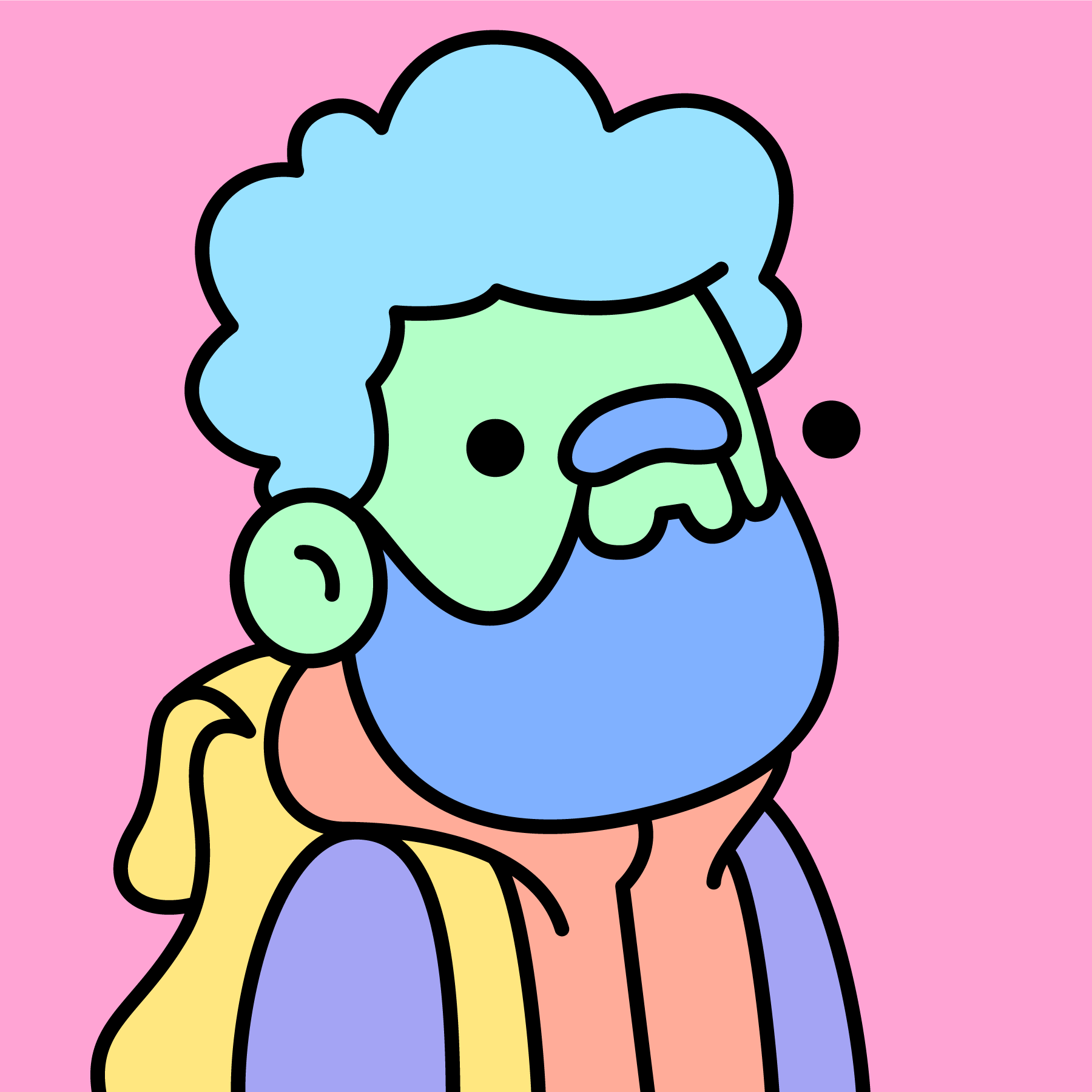 The Doodles Founders - Doodles - Doodle #3930 - NFT # 3930