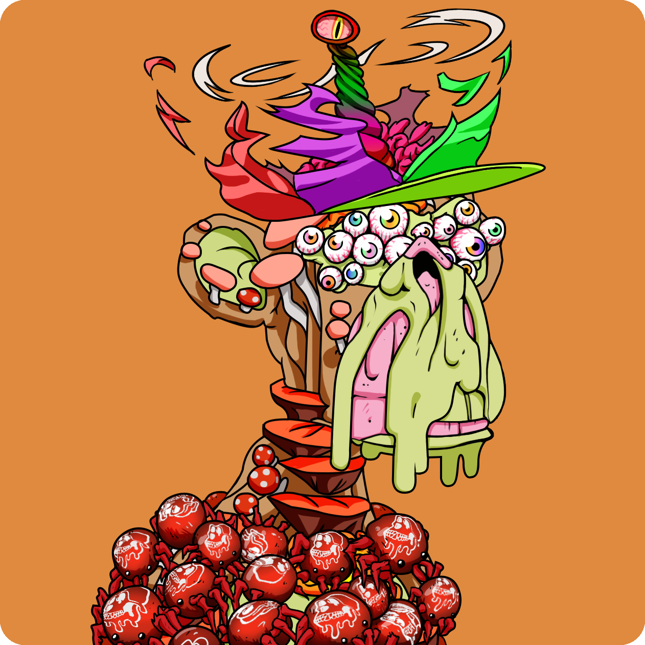 Yuga Labs - Mutant Ape Yacht Club - NFT # 8893