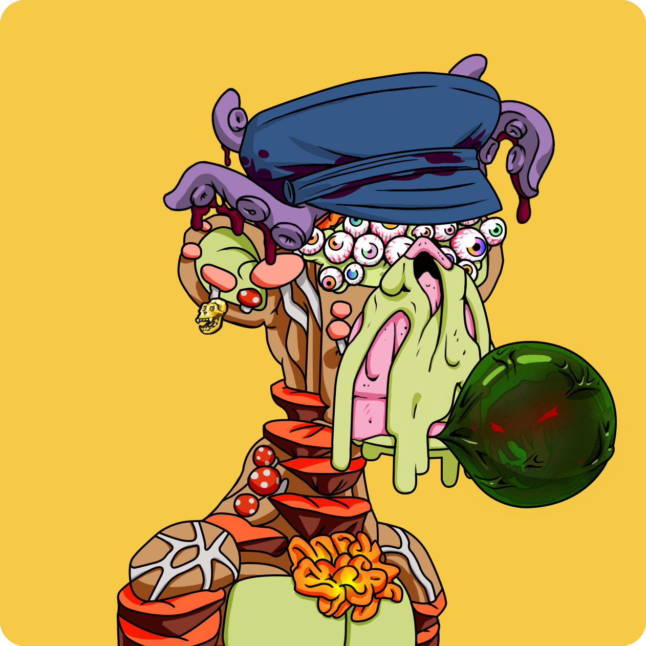 Yuga Labs - Mutant Ape Yacht Club - NFT # 5456