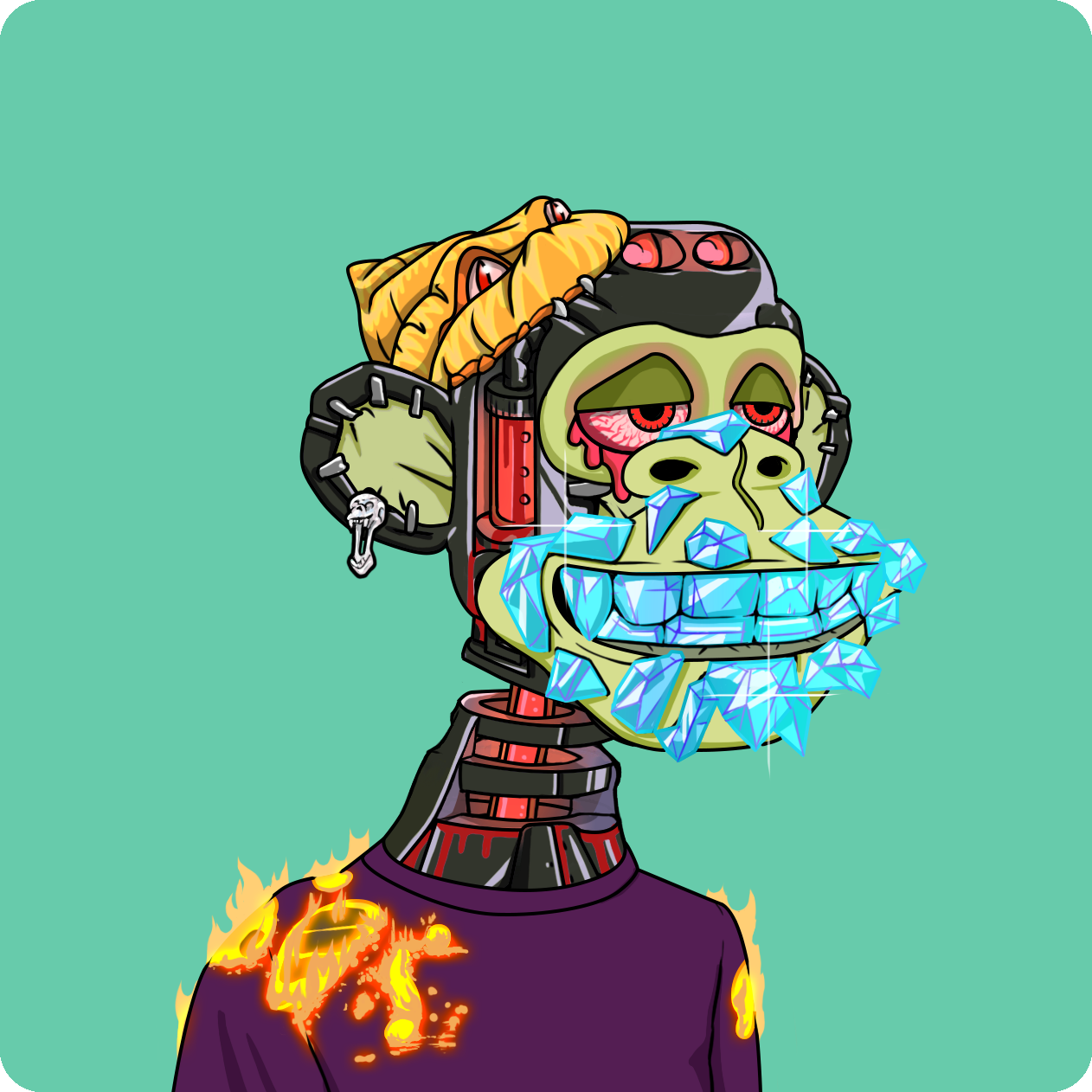 Yuga Labs - Mutant Ape Yacht Club - NFT # 2211