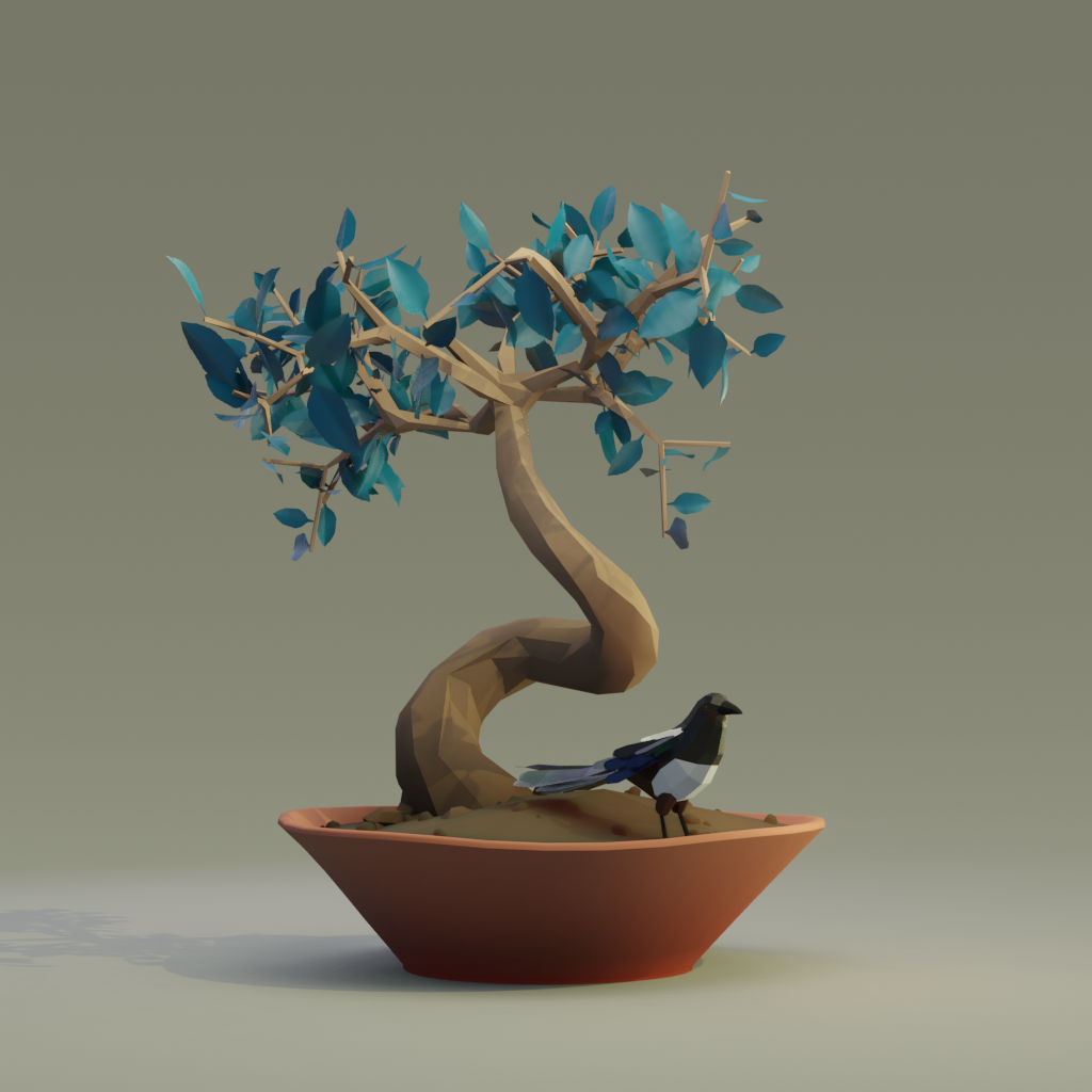 ZENFT Garden Society - Bonsai - Bonsai #8161 - NFT # 8161