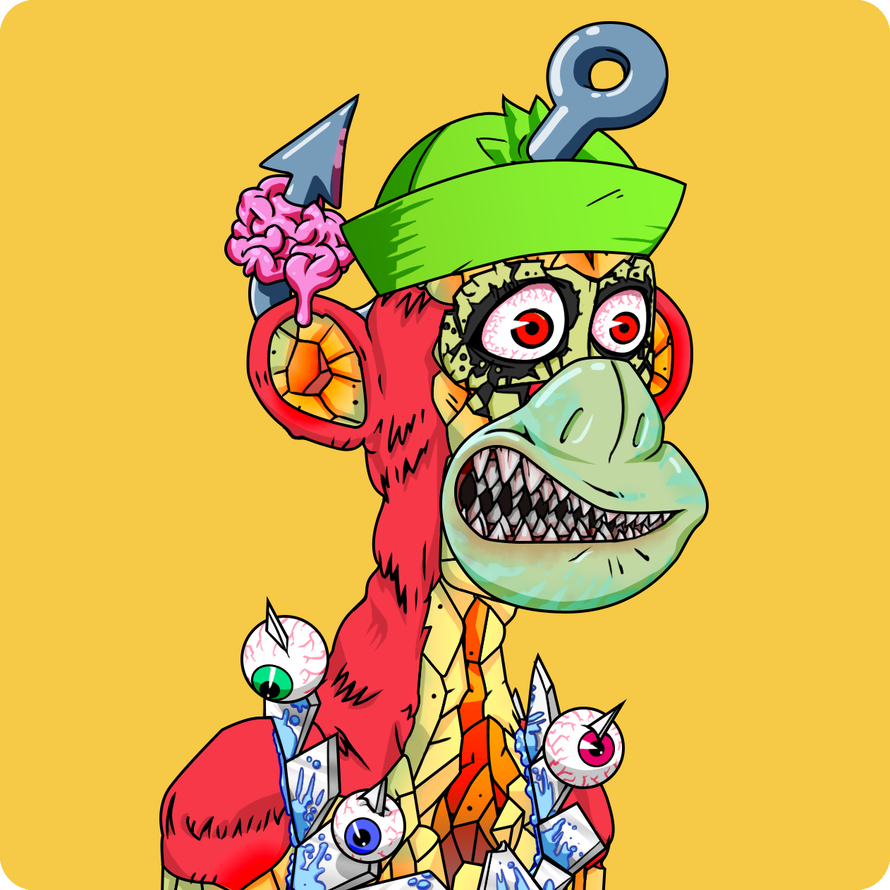 Yuga Labs - Mutant Ape Yacht Club - NFT # 9315