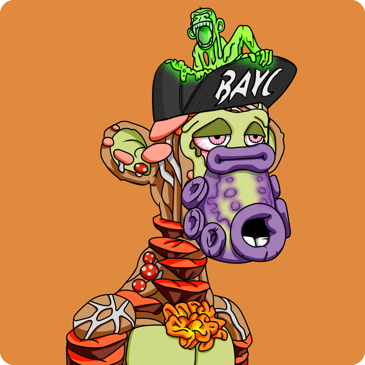 Yuga Labs - Mutant Ape Yacht Club - NFT # 3620