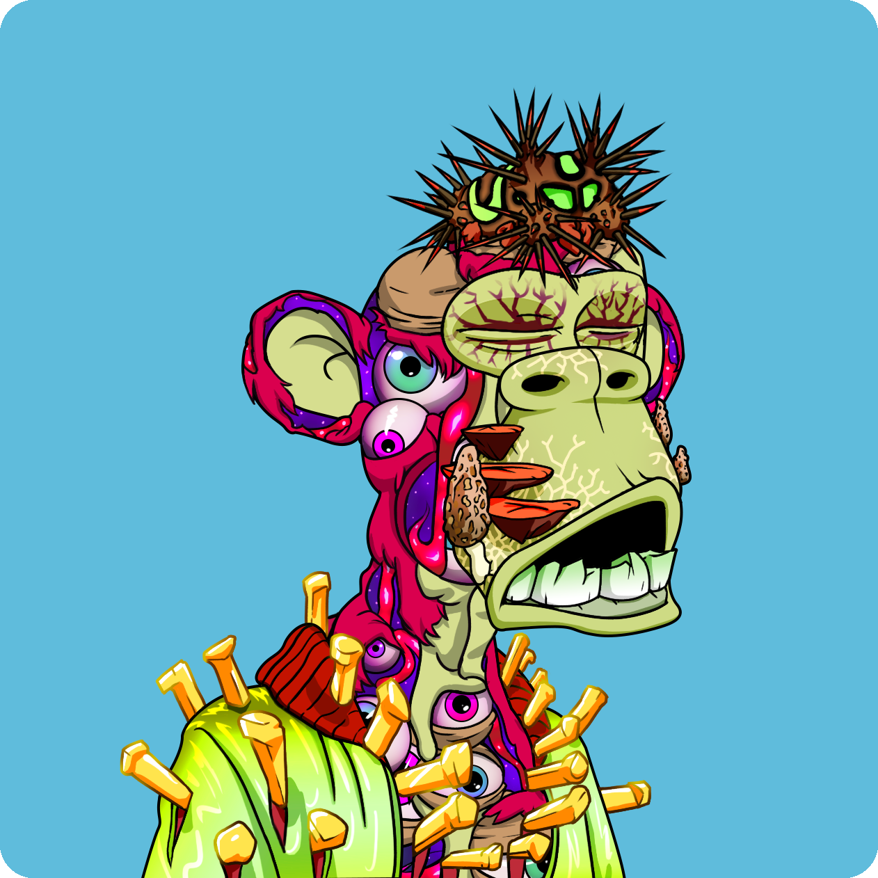 Yuga Labs - Mutant Ape Yacht Club - NFT # 3747