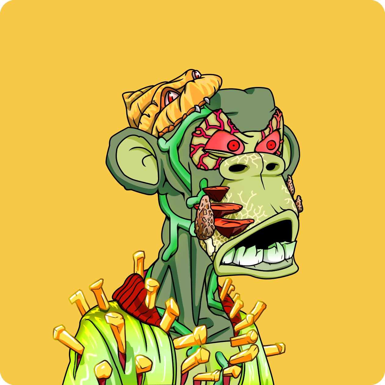 Yuga Labs - Mutant Ape Yacht Club - NFT # 2448