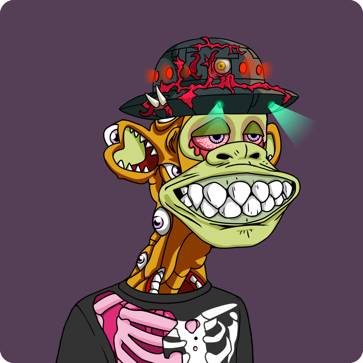 Yuga Labs - Mutant Ape Yacht Club - NFT # 8613