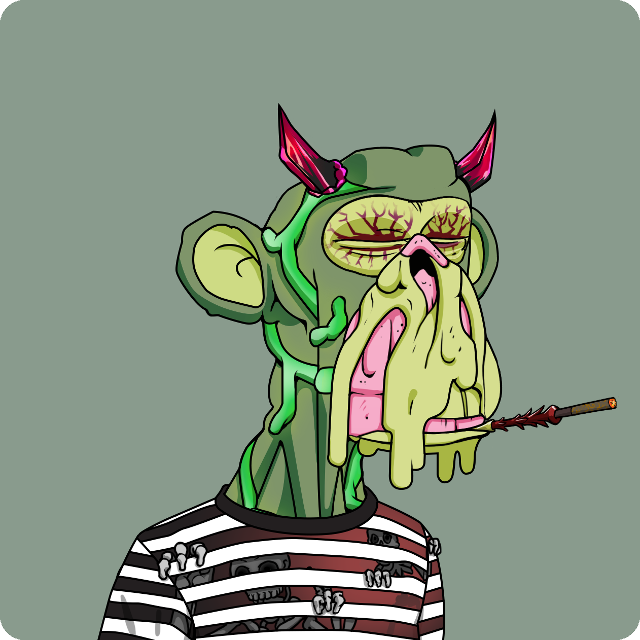 Yuga Labs - Mutant Ape Yacht Club - NFT # 17134