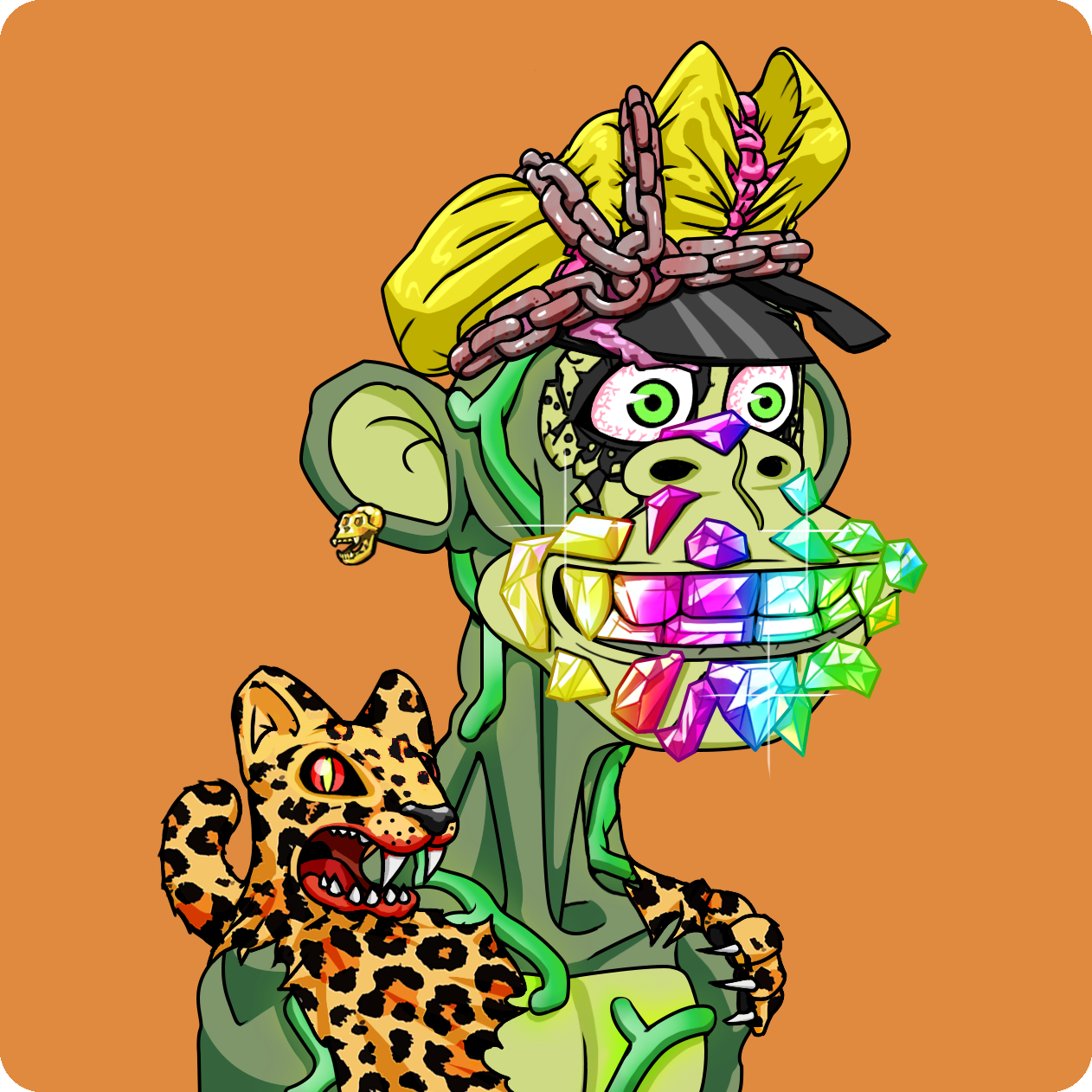 Yuga Labs - Mutant Ape Yacht Club - NFT # 8693