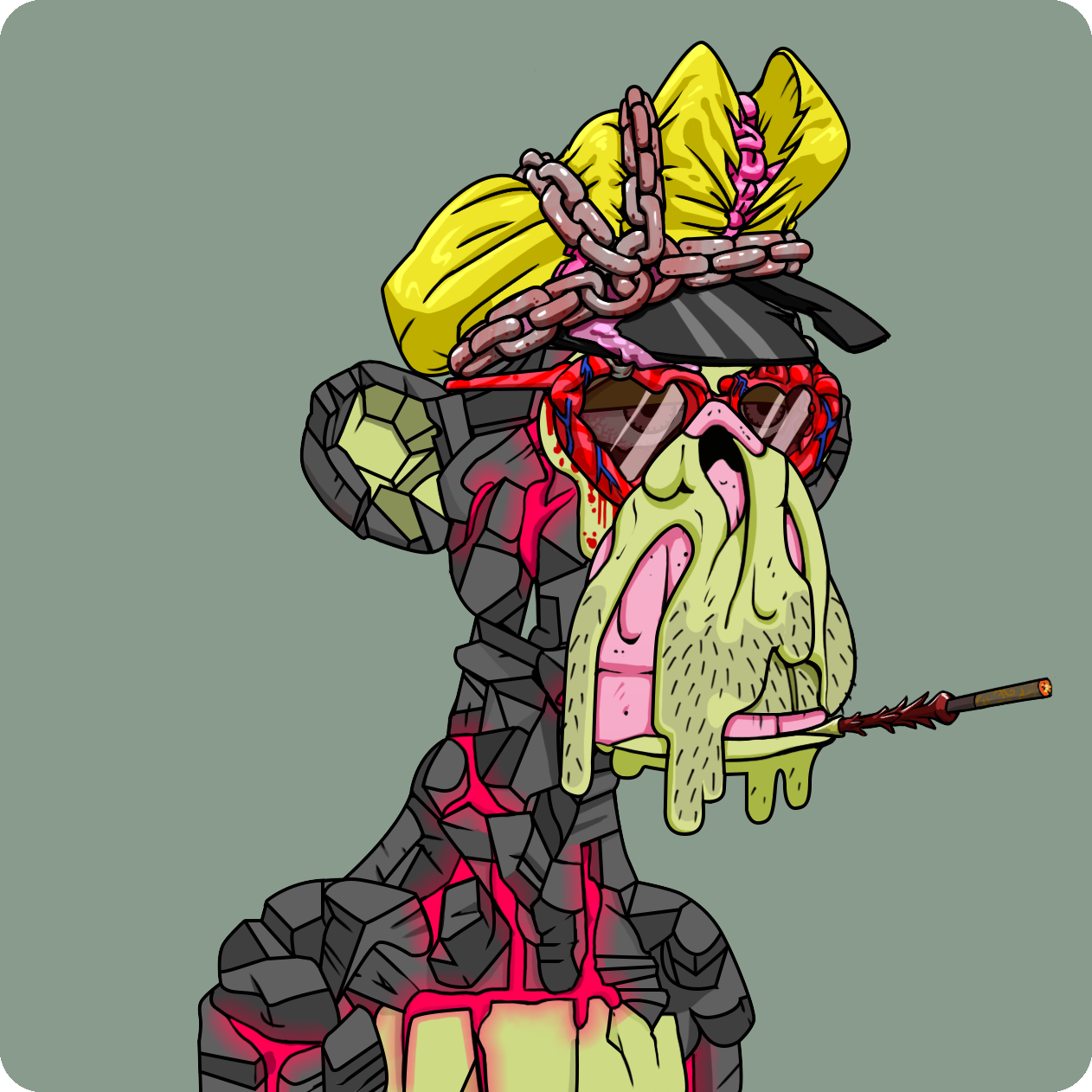 Yuga Labs - Mutant Ape Yacht Club - NFT # 5187