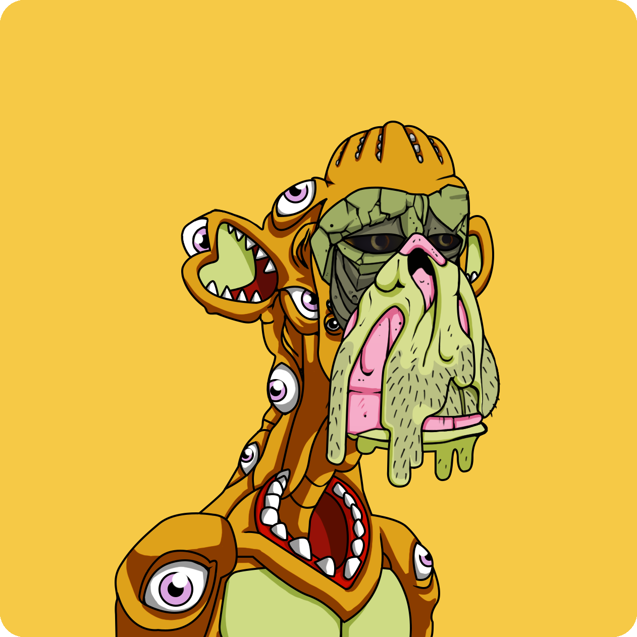 Yuga Labs - Mutant Ape Yacht Club - NFT # 4366