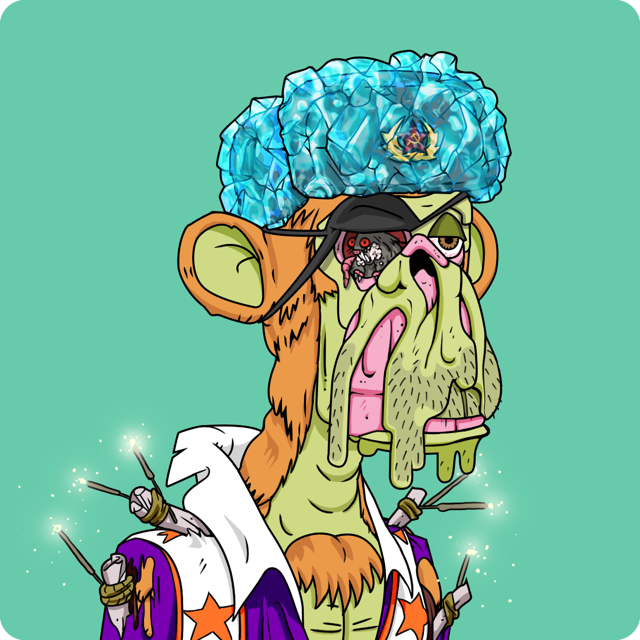 Yuga Labs - Mutant Ape Yacht Club - NFT # 4066