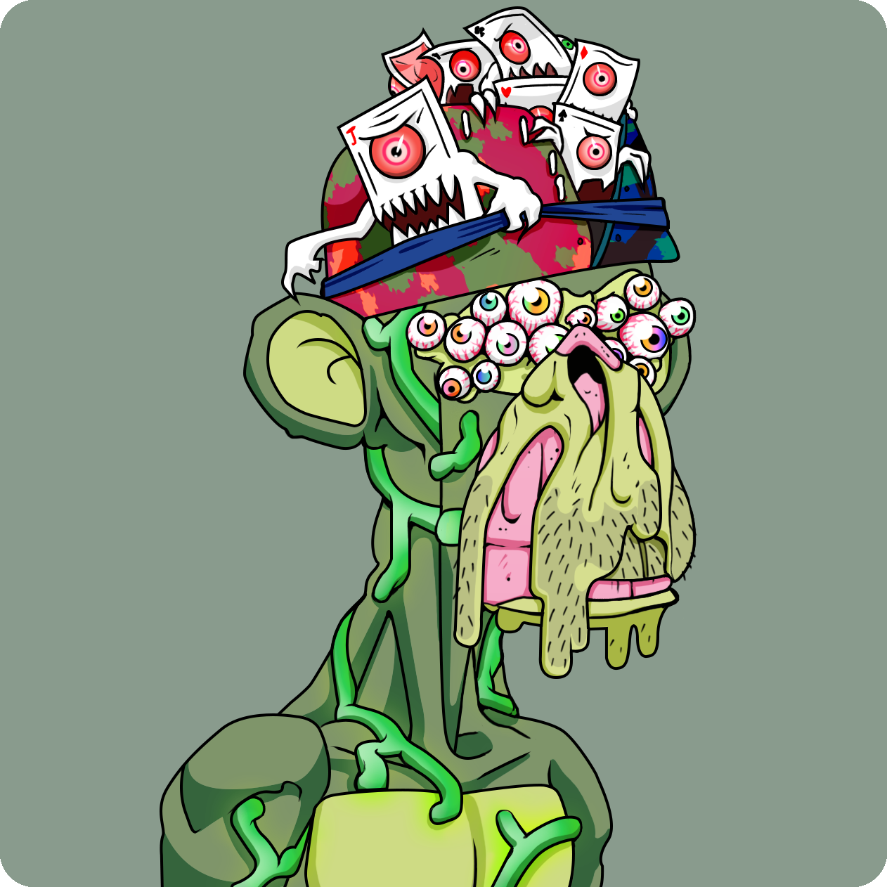 Yuga Labs - Mutant Ape Yacht Club - NFT # 4145