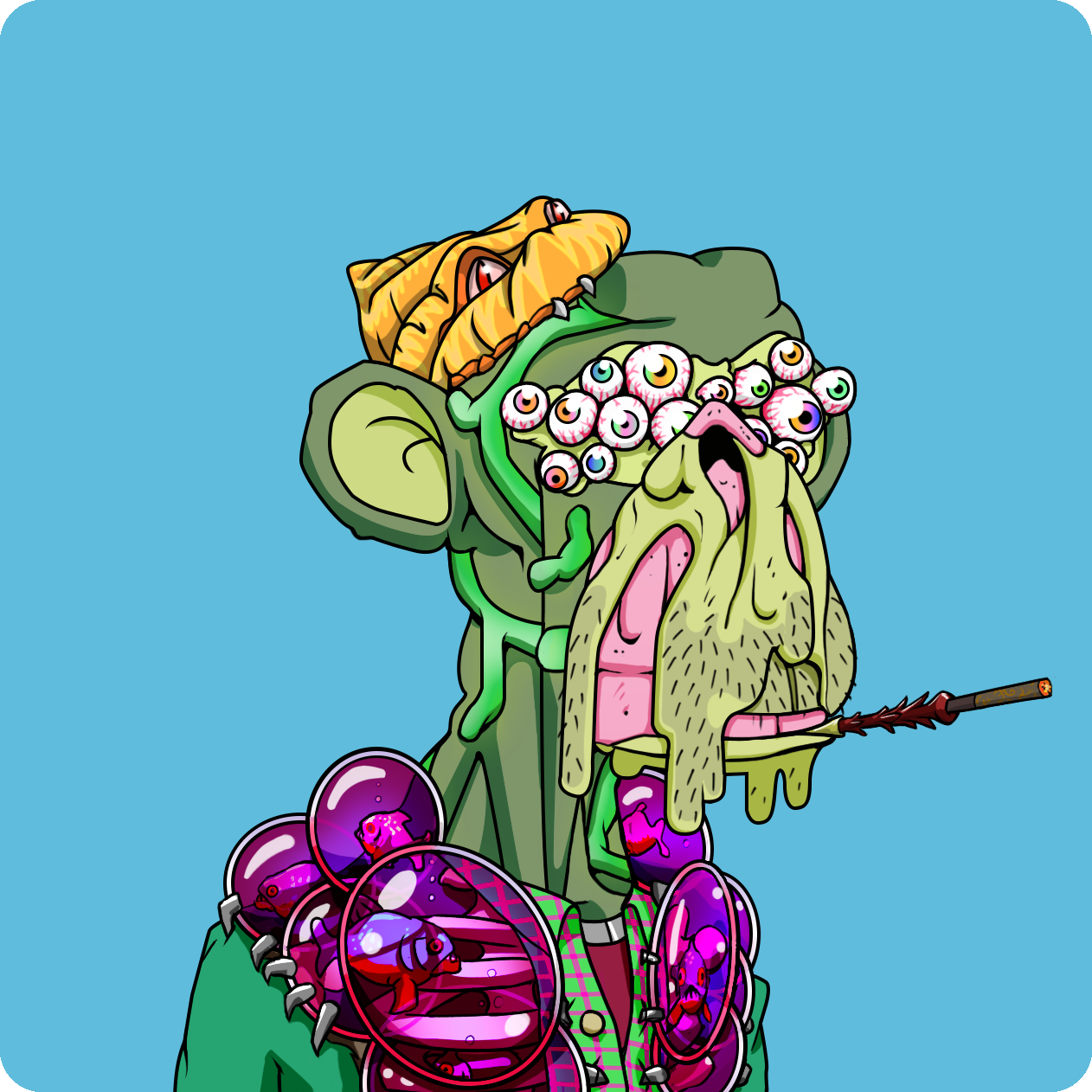 Yuga Labs - Mutant Ape Yacht Club - NFT # 17492