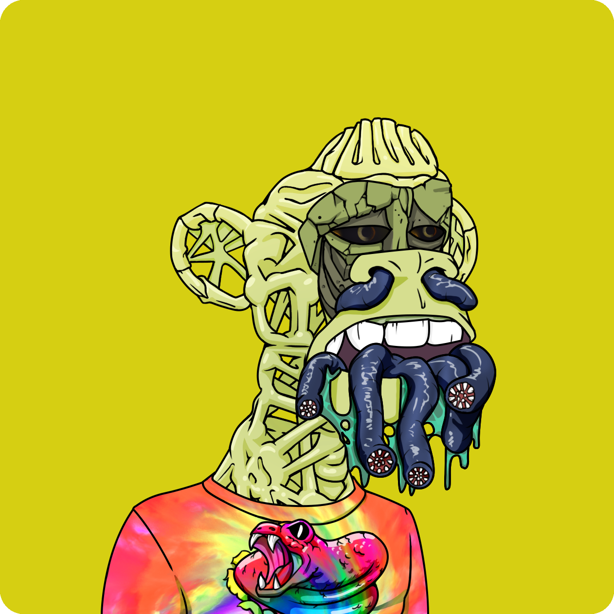 Yuga Labs - Mutant Ape Yacht Club - NFT # 21196