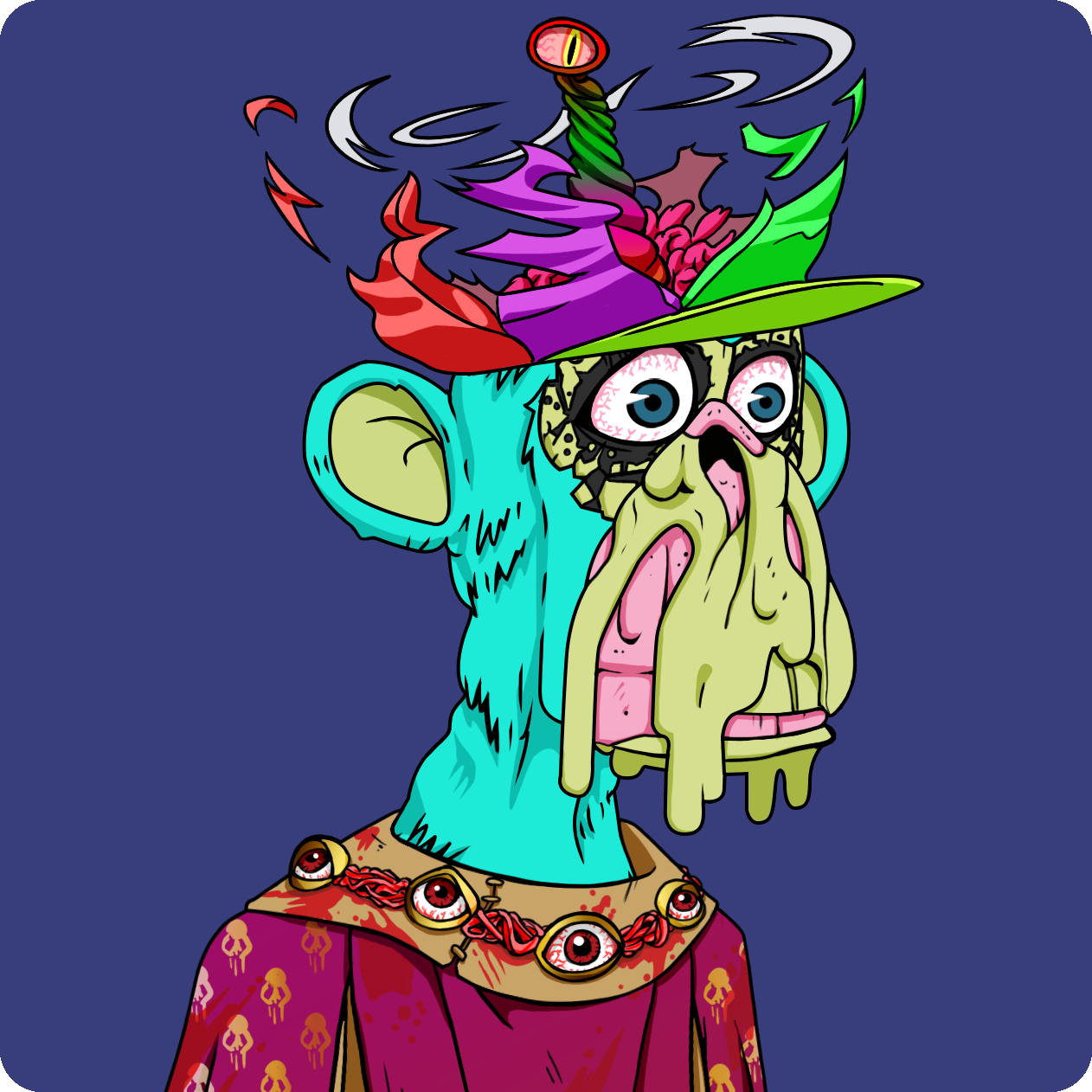 Yuga Labs - Mutant Ape Yacht Club - NFT # 24322