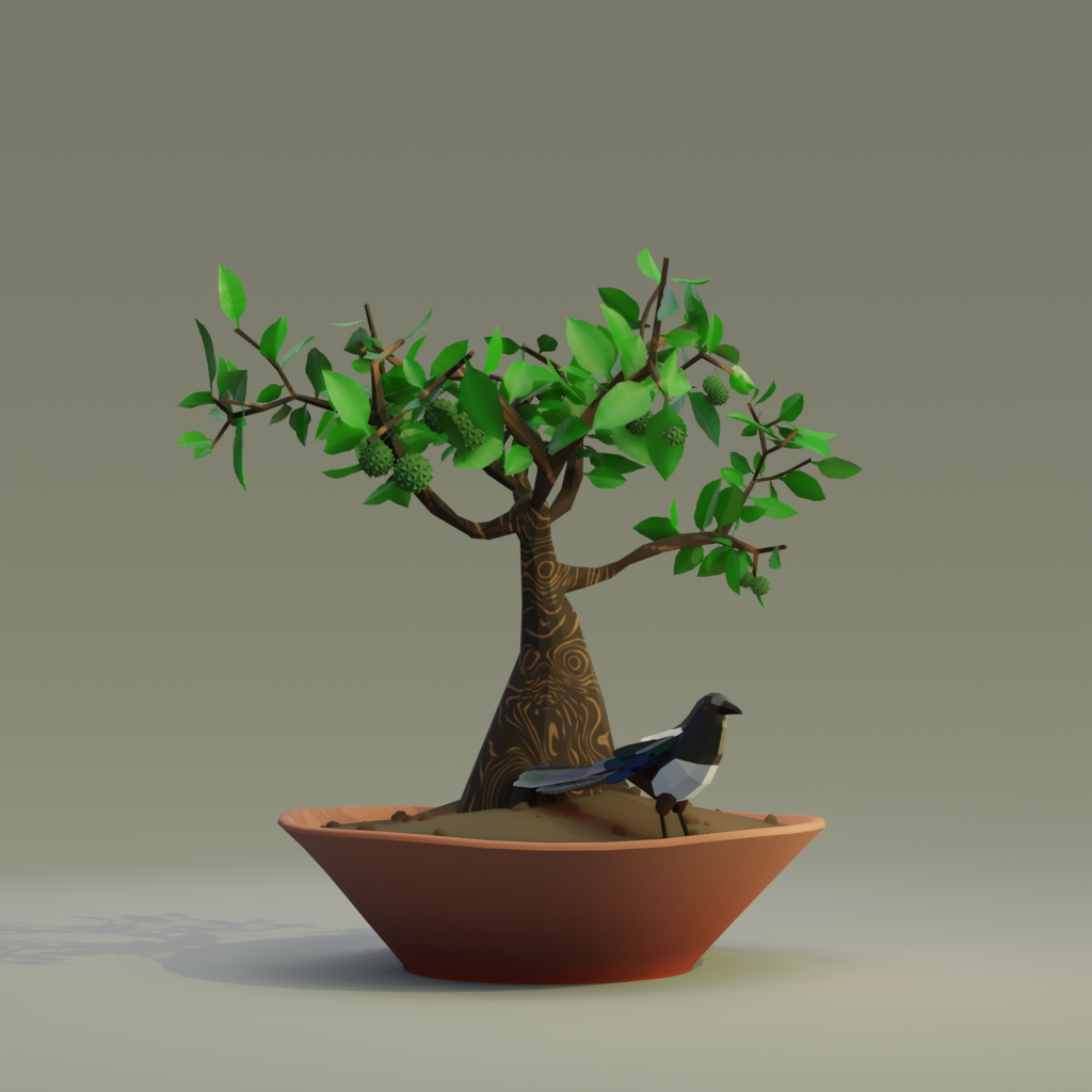 ZENFT Garden Society - Bonsai - Bonsai #8395 - NFT # 8395