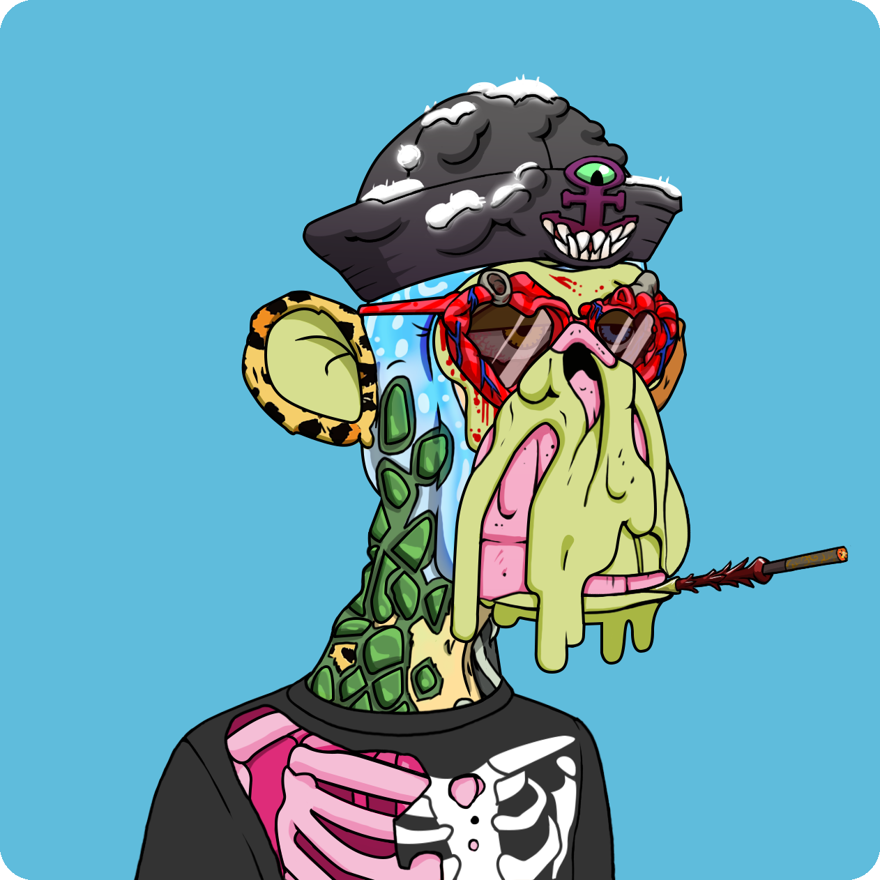 Yuga Labs - Mutant Ape Yacht Club - NFT # 13972