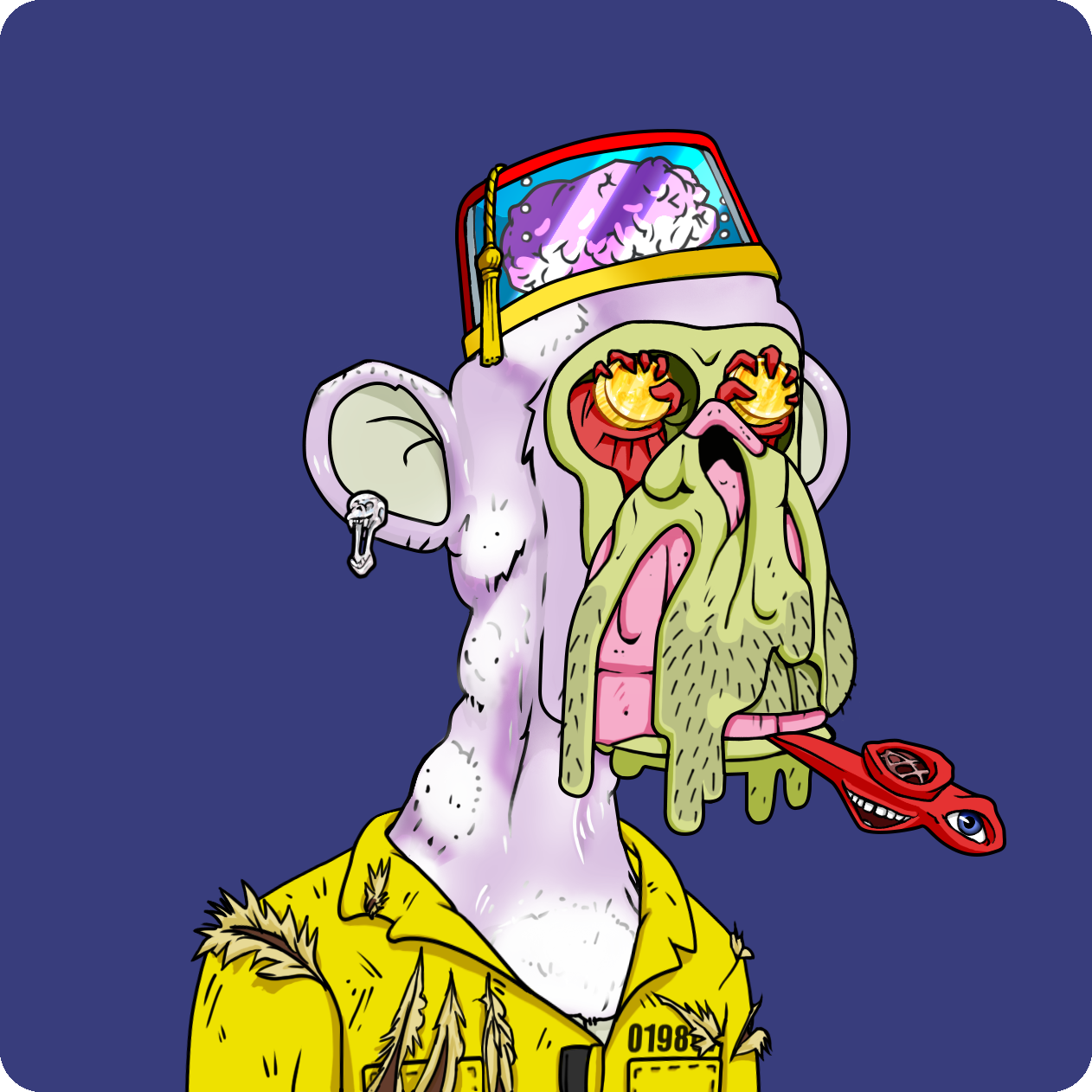 Yuga Labs - Mutant Ape Yacht Club - NFT # 1562