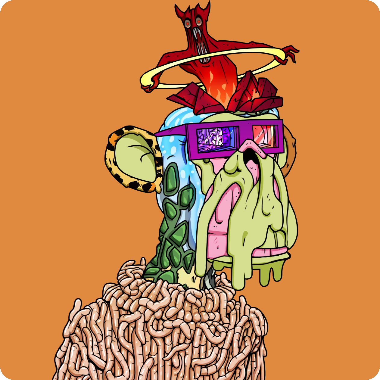 Yuga Labs - Mutant Ape Yacht Club - NFT # 512