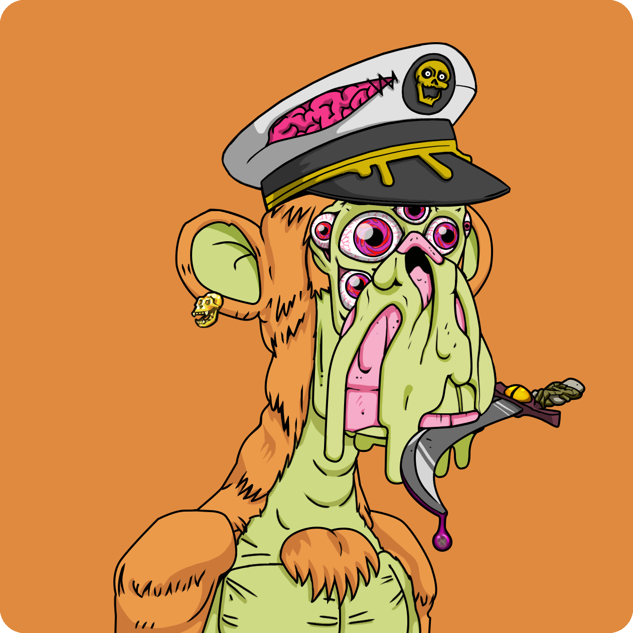 Yuga Labs - Mutant Ape Yacht Club - NFT # 4897