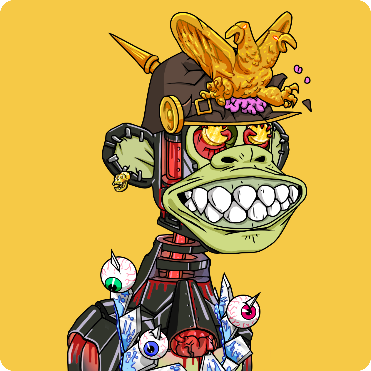 Yuga Labs - Mutant Ape Yacht Club - NFT # 12414