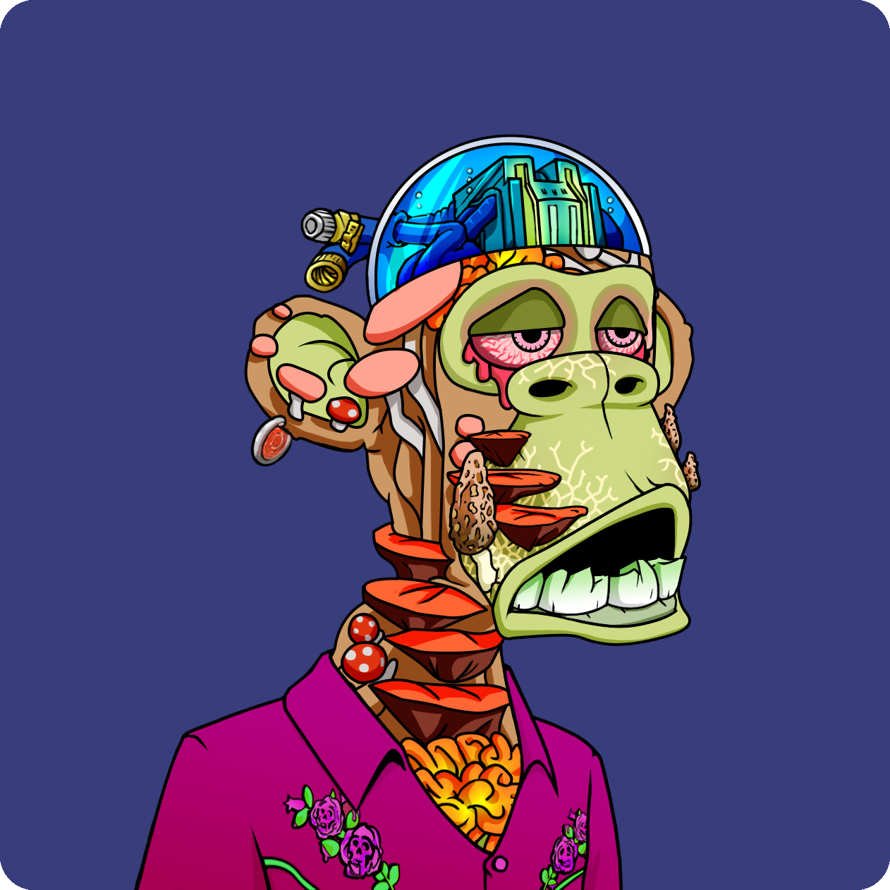 Yuga Labs - Mutant Ape Yacht Club - NFT # 12182